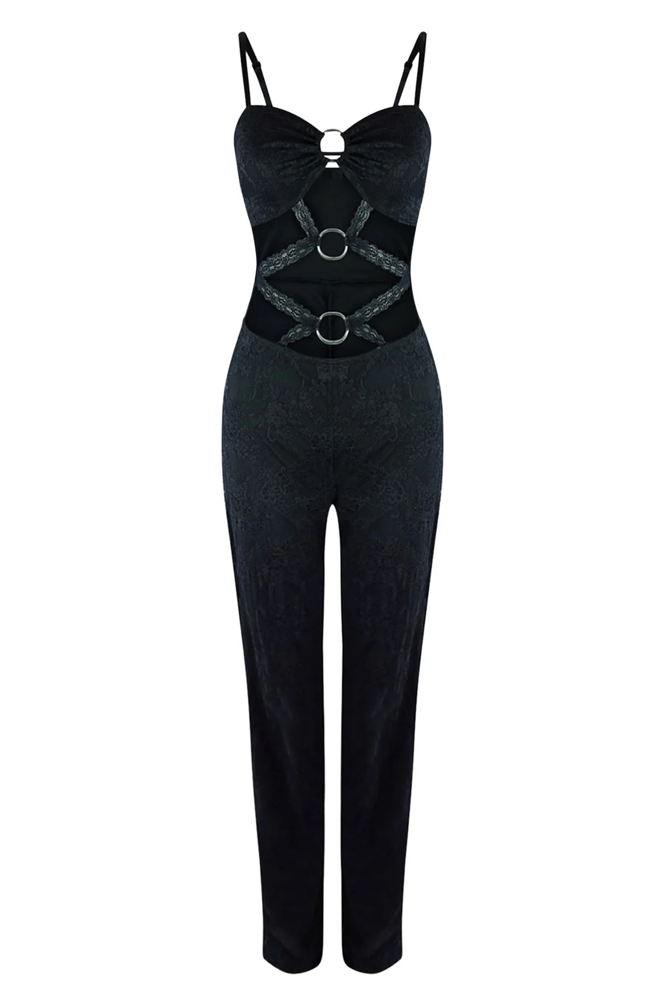 Ring Me Up Lace Jumpsuit - Image 3