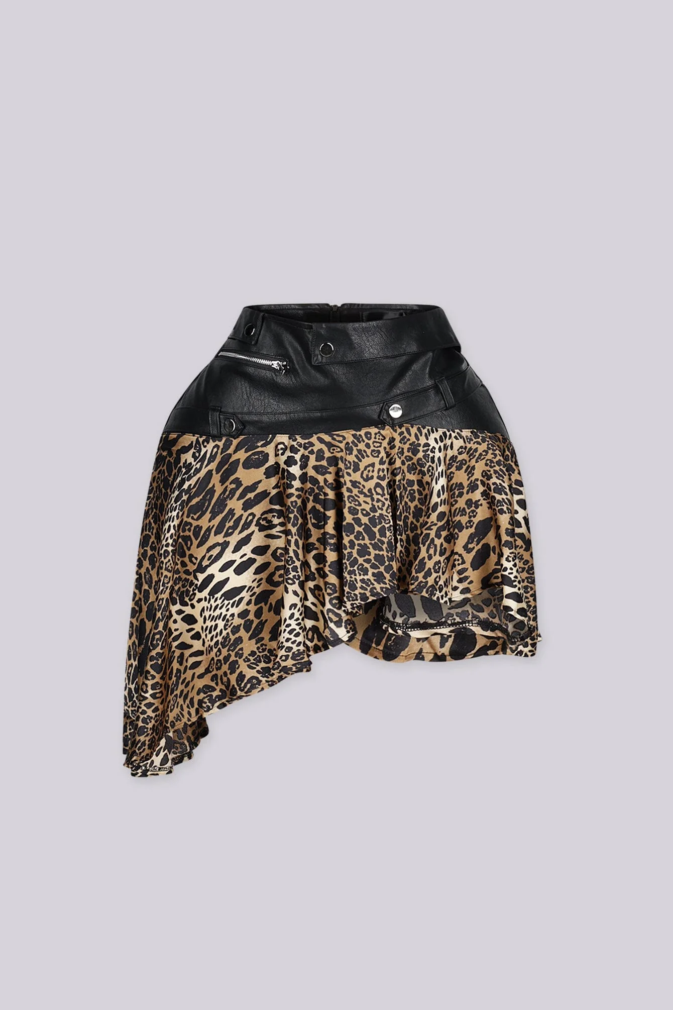 Rio Rebel Ruffled Mini Skirt