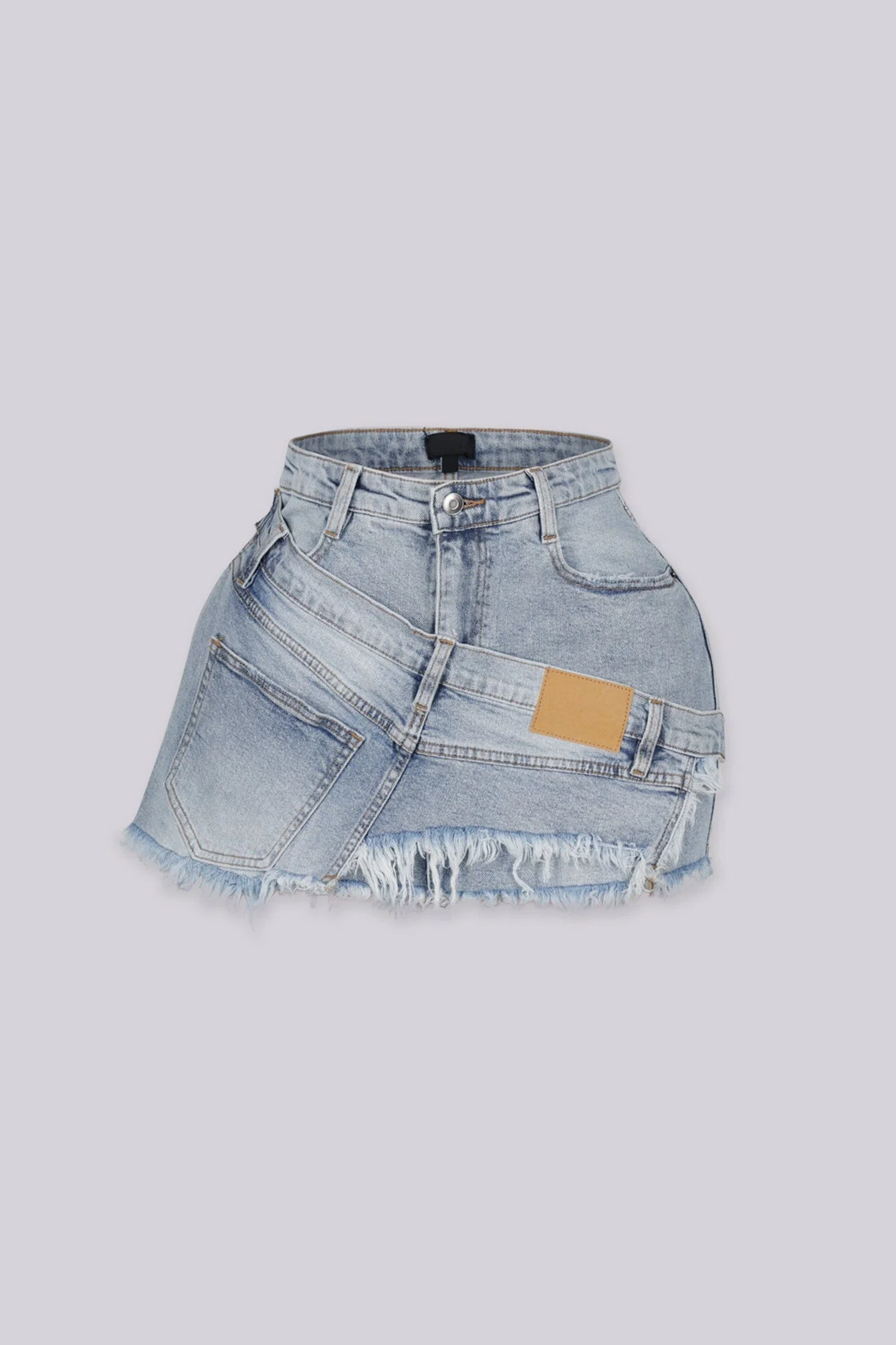 Rogue Edge Denim Mini Skirt - Image 4