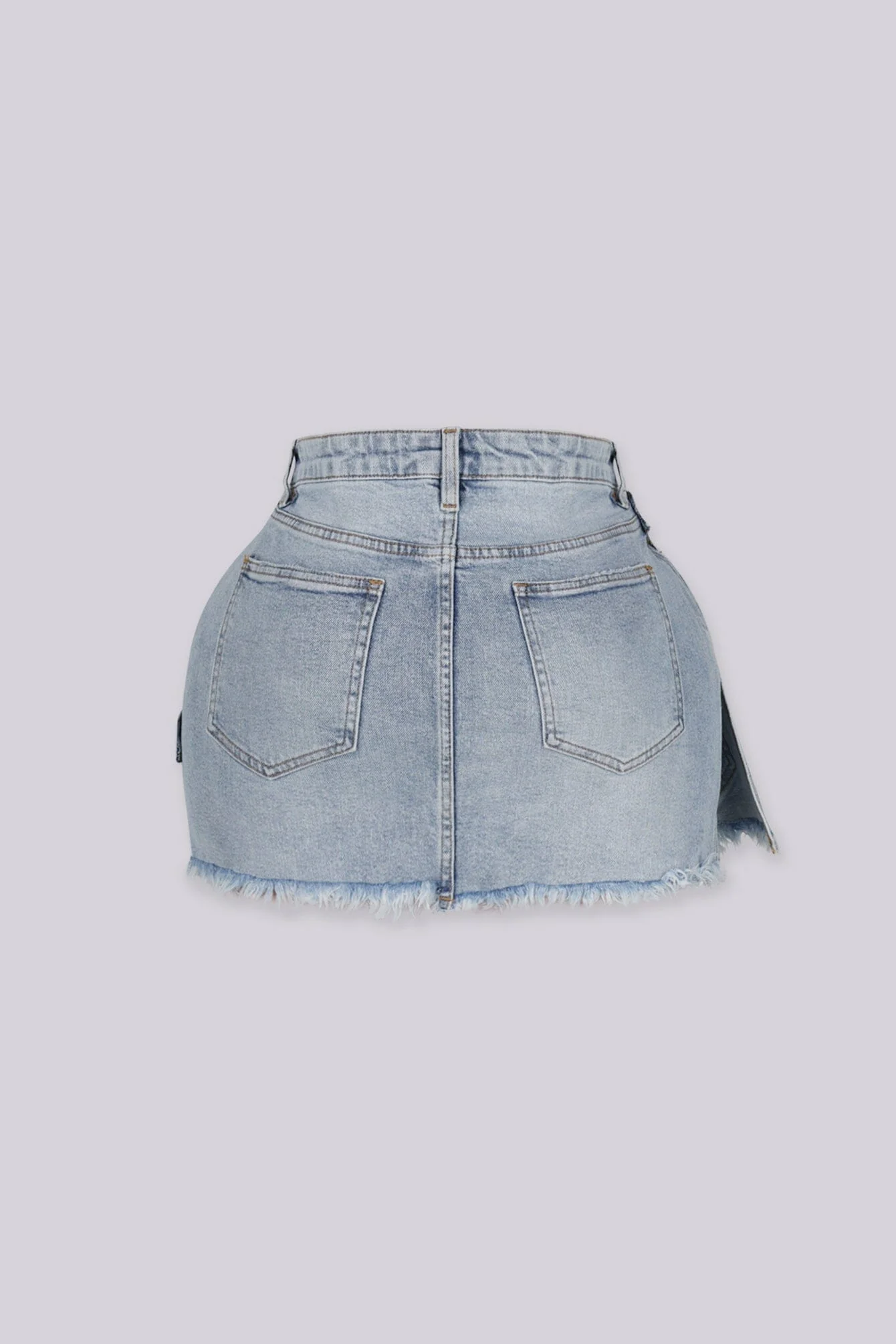 Rogue Edge Denim Mini Skirt - Image 6
