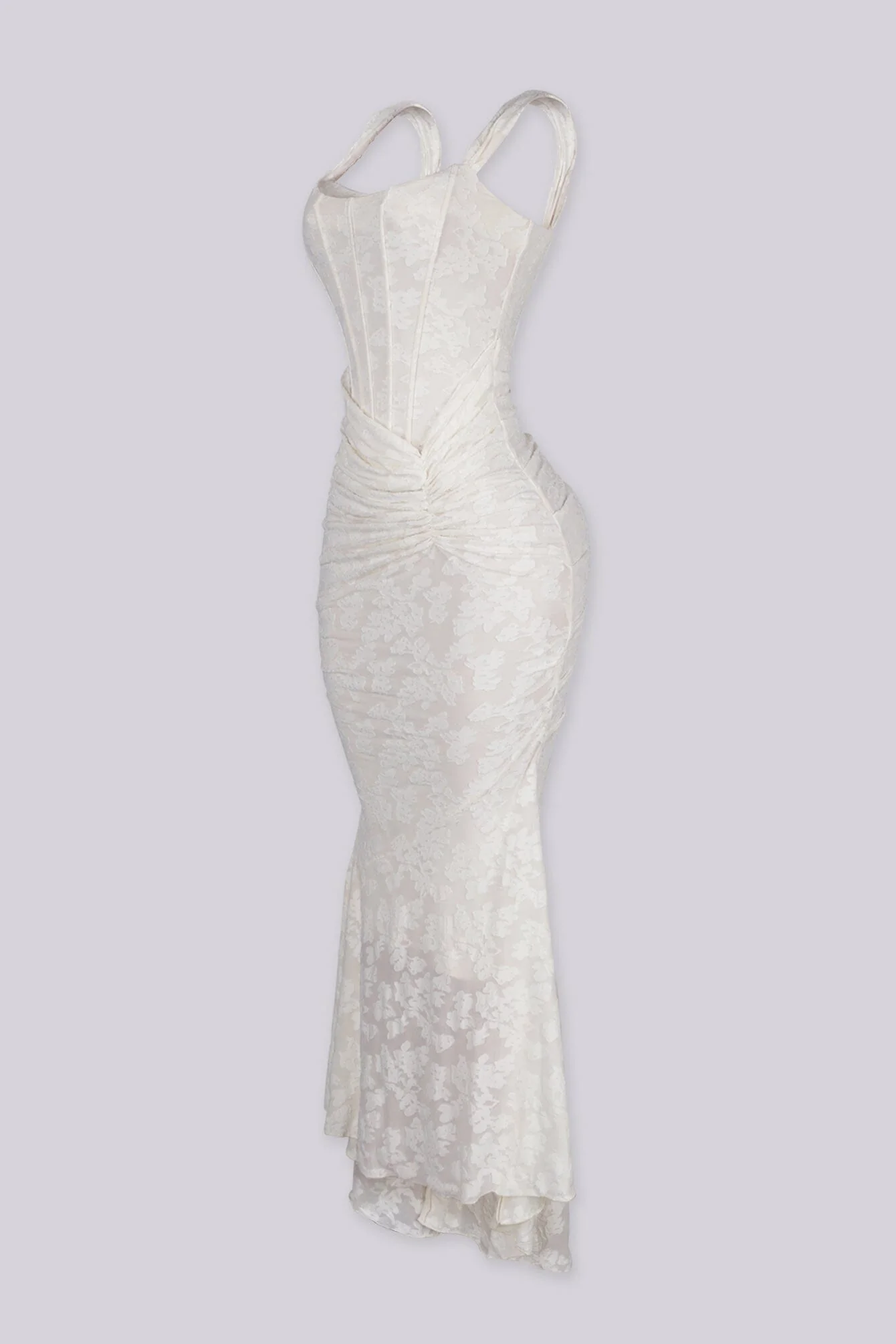 Romantic Mermaid Maxi Dress - Image 5