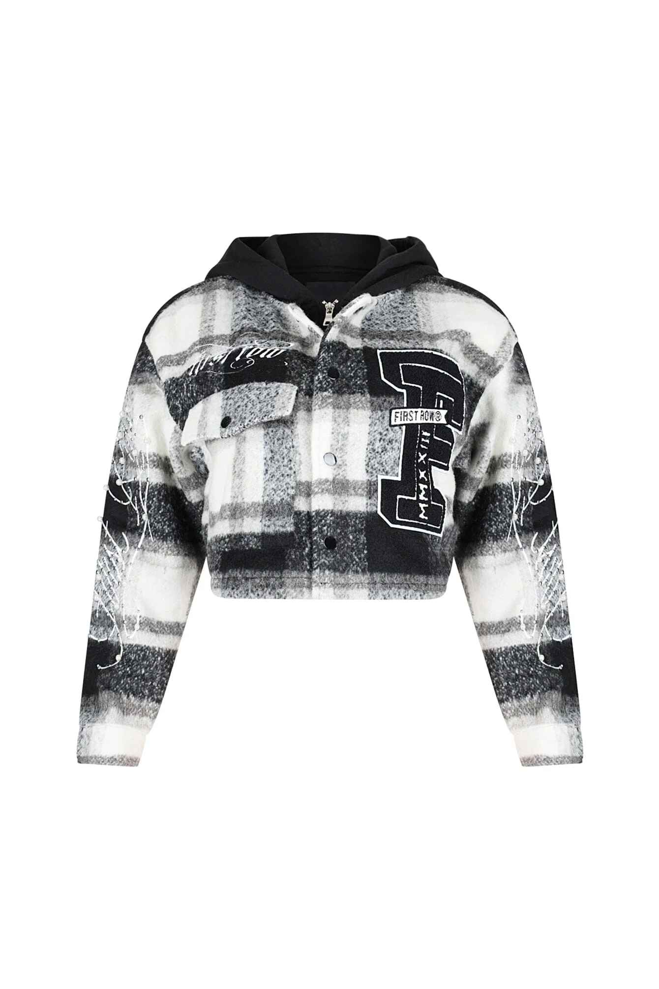 Run The Streets Fuzzy Hooded Jacket - Image 3