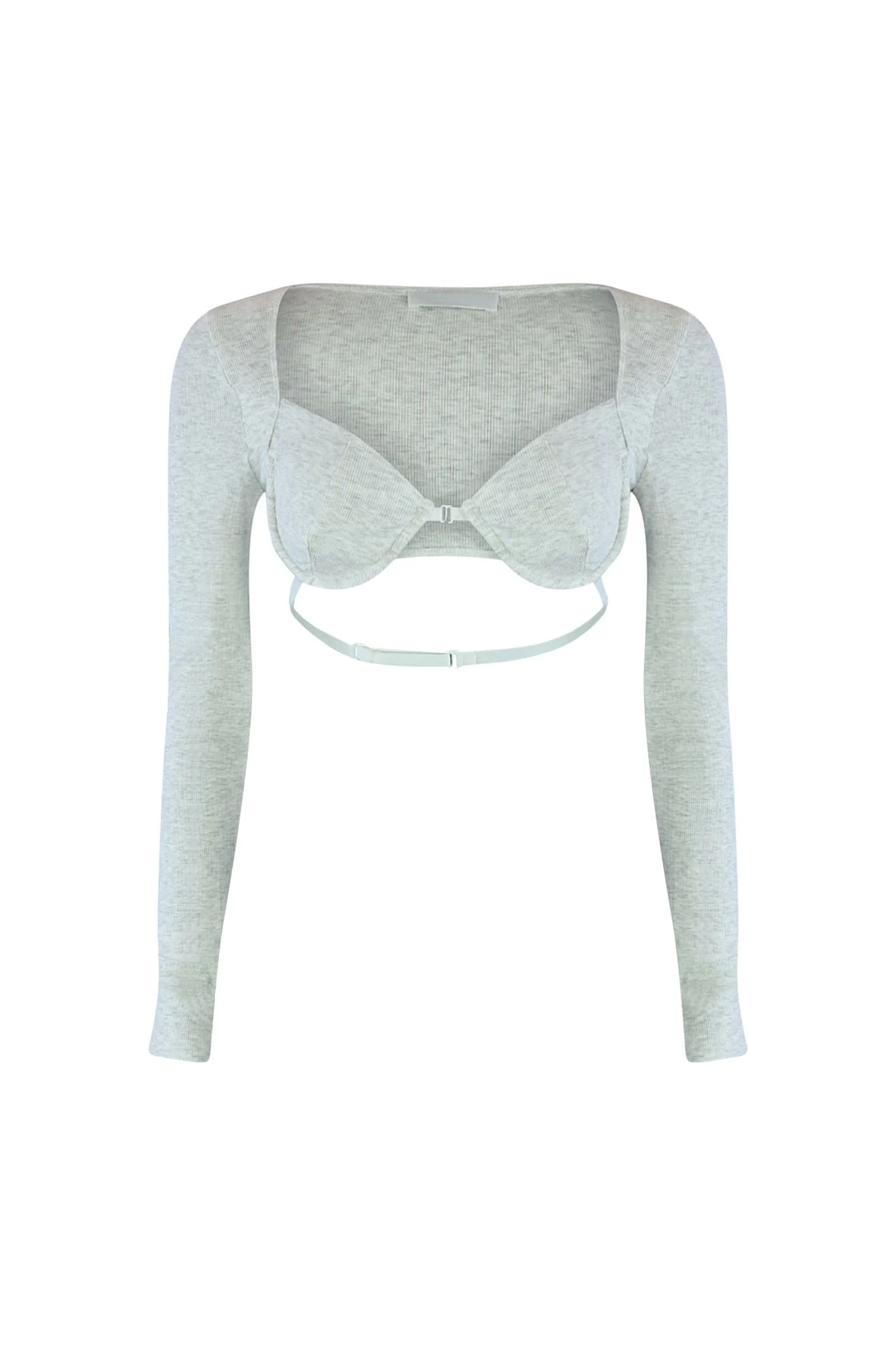 Ruve Wired Ribbed Crop Top - Image 3