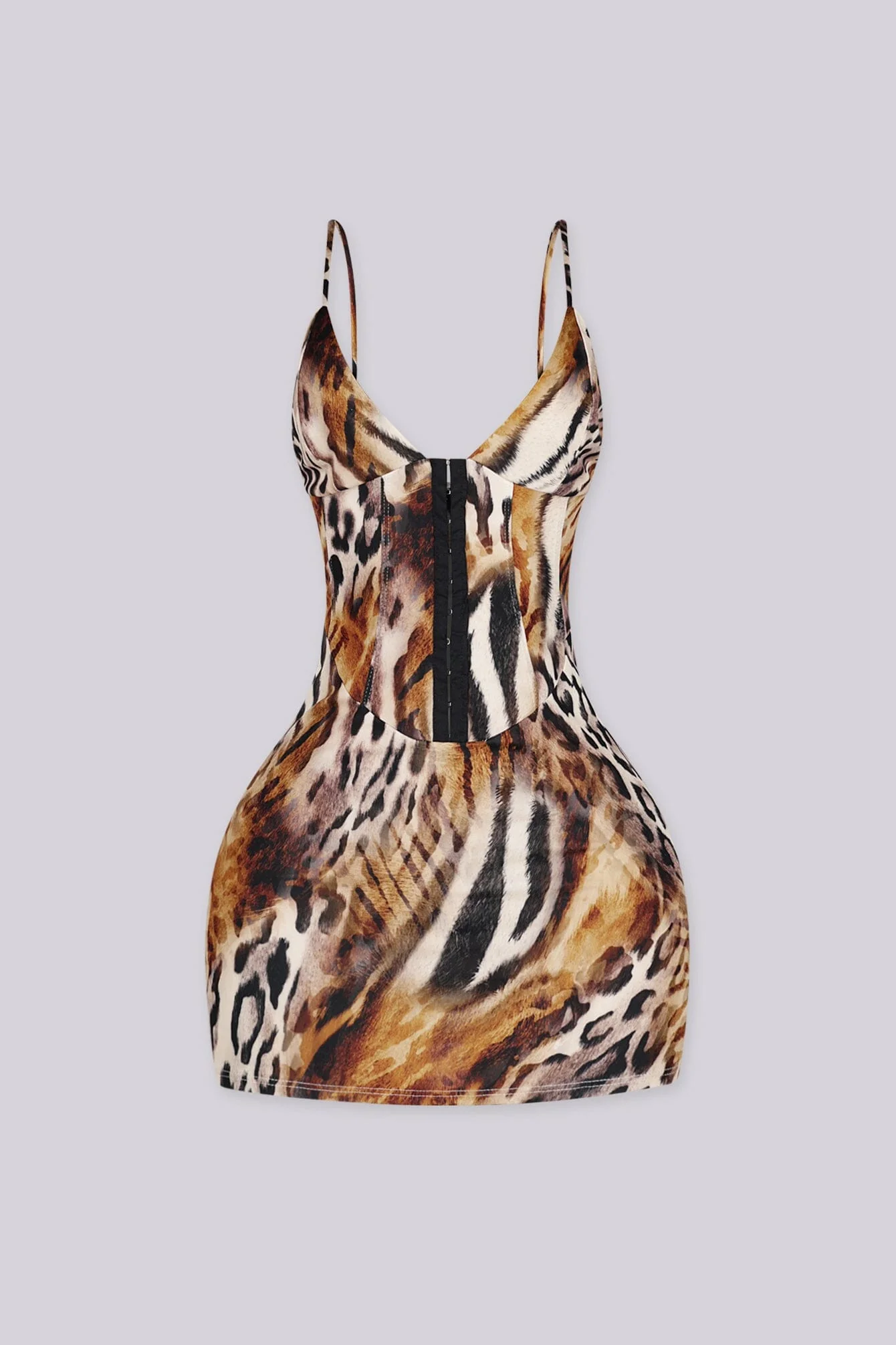 Safari Night Mini Dress - Image 4