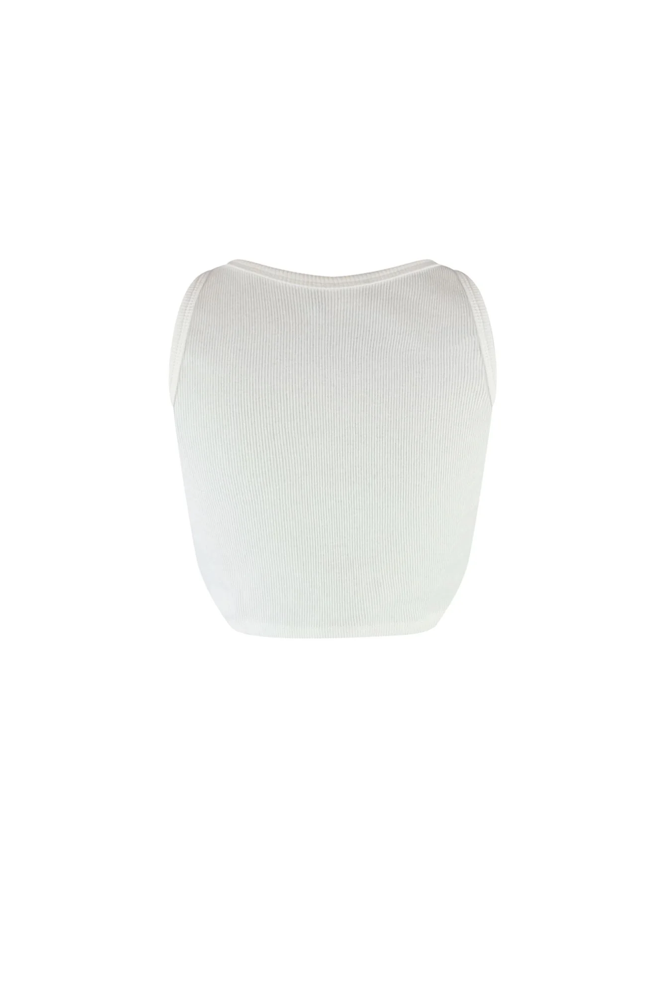 Samira Criss Cross Ribbed Top - Image 5