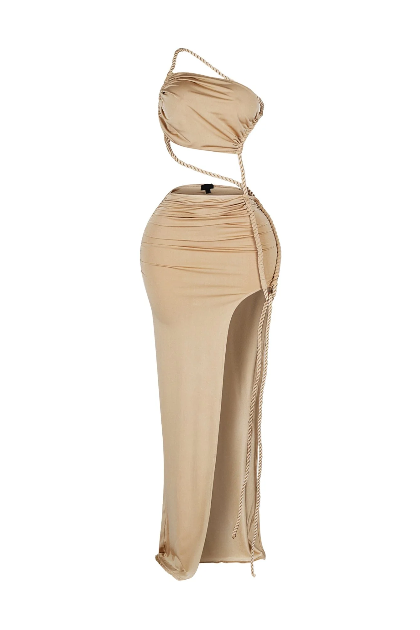 Santorini Twist Cutout Maxi Dress - Image 6