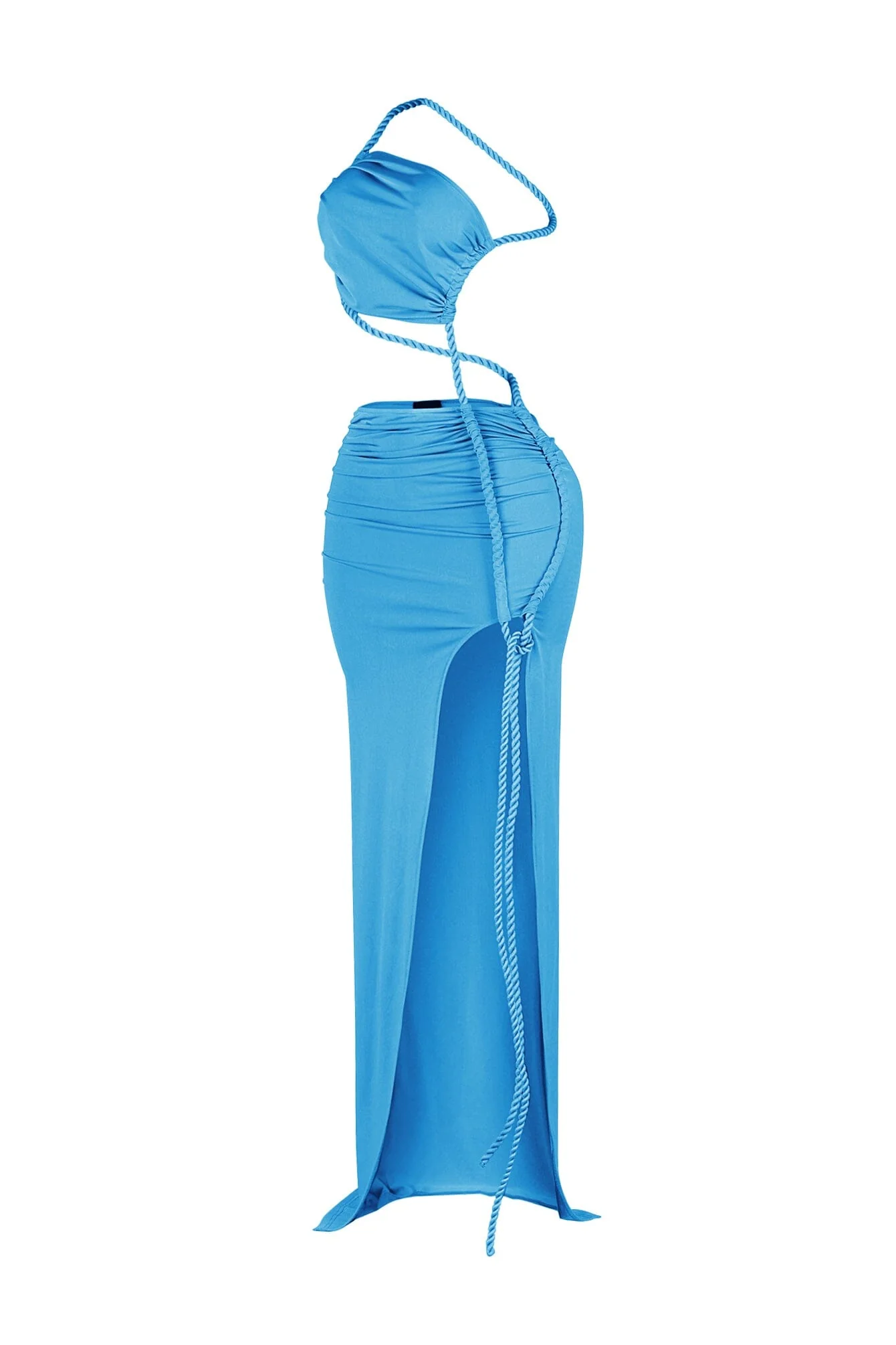 Santorini Twist Cutout Maxi Dress - Image 7