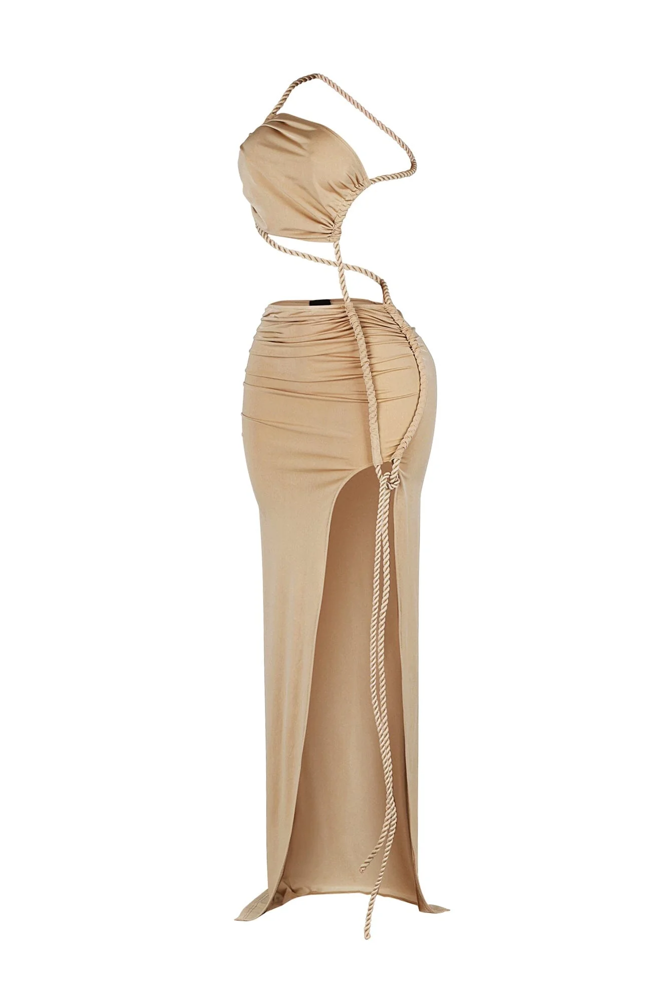 Santorini Twist Cutout Maxi Dress - Image 8