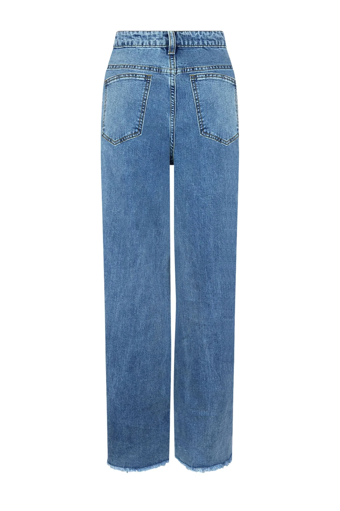 Satisfaction Cut Out Denim Jeans - Image 3