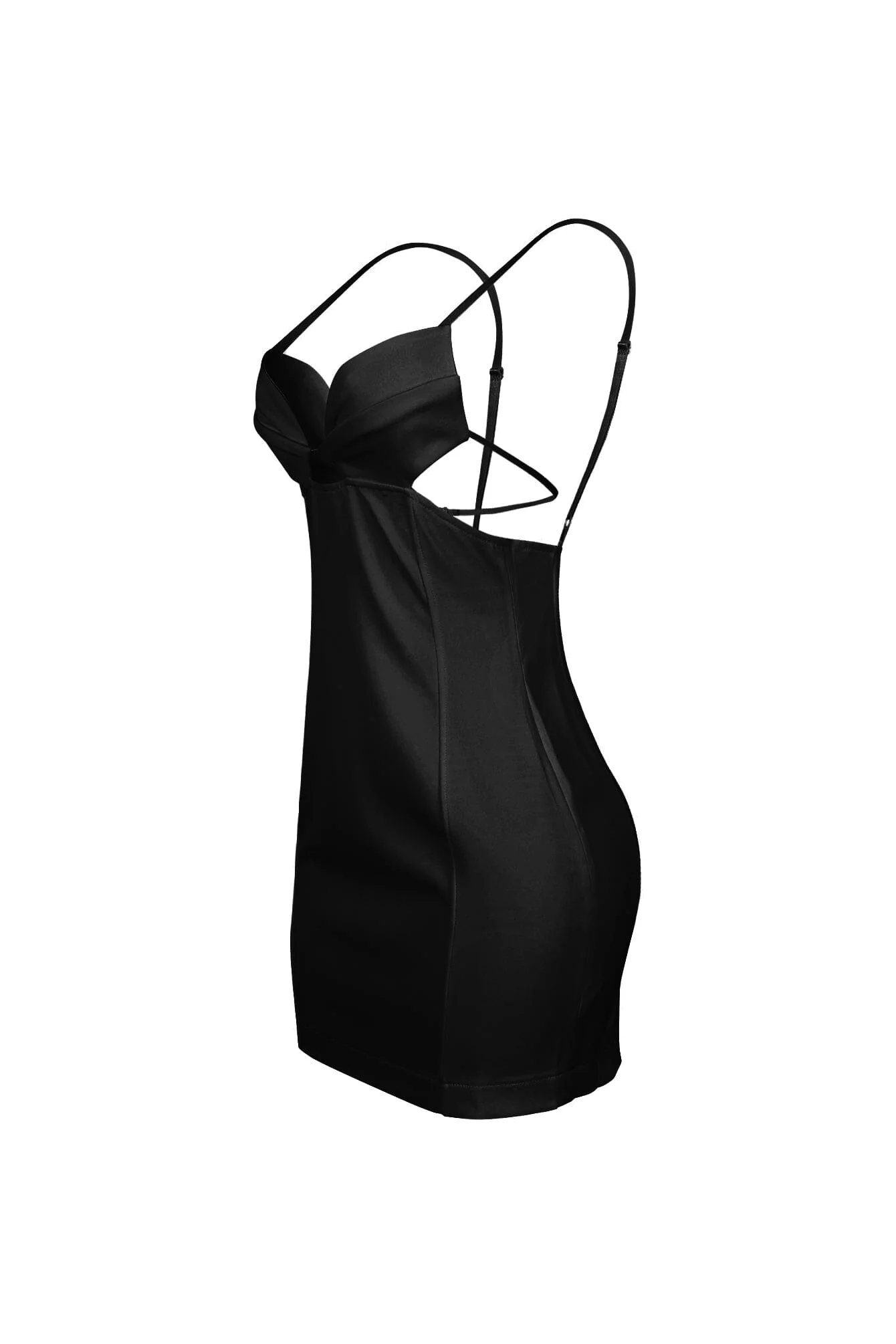 Seraphina Strappy Open Back Mini Dress - Image 8
