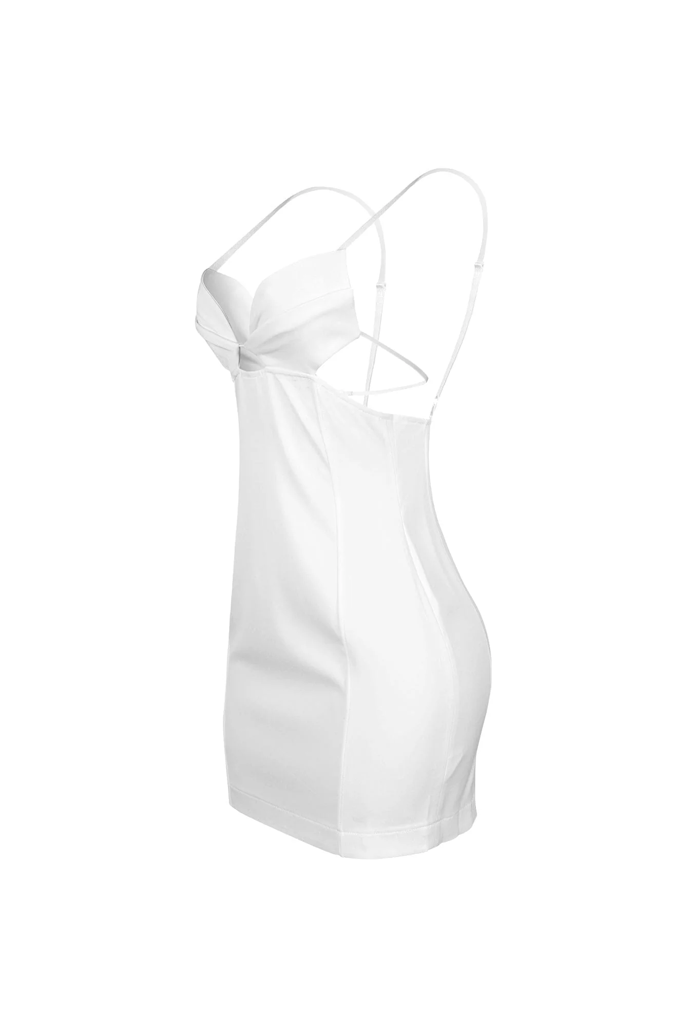 Seraphina Strappy Open Back Mini Dress - Image 9