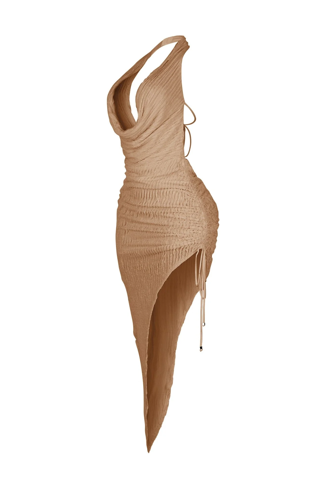 Seraphine Ruffle Cowl Neck Maxi Dress - Image 7
