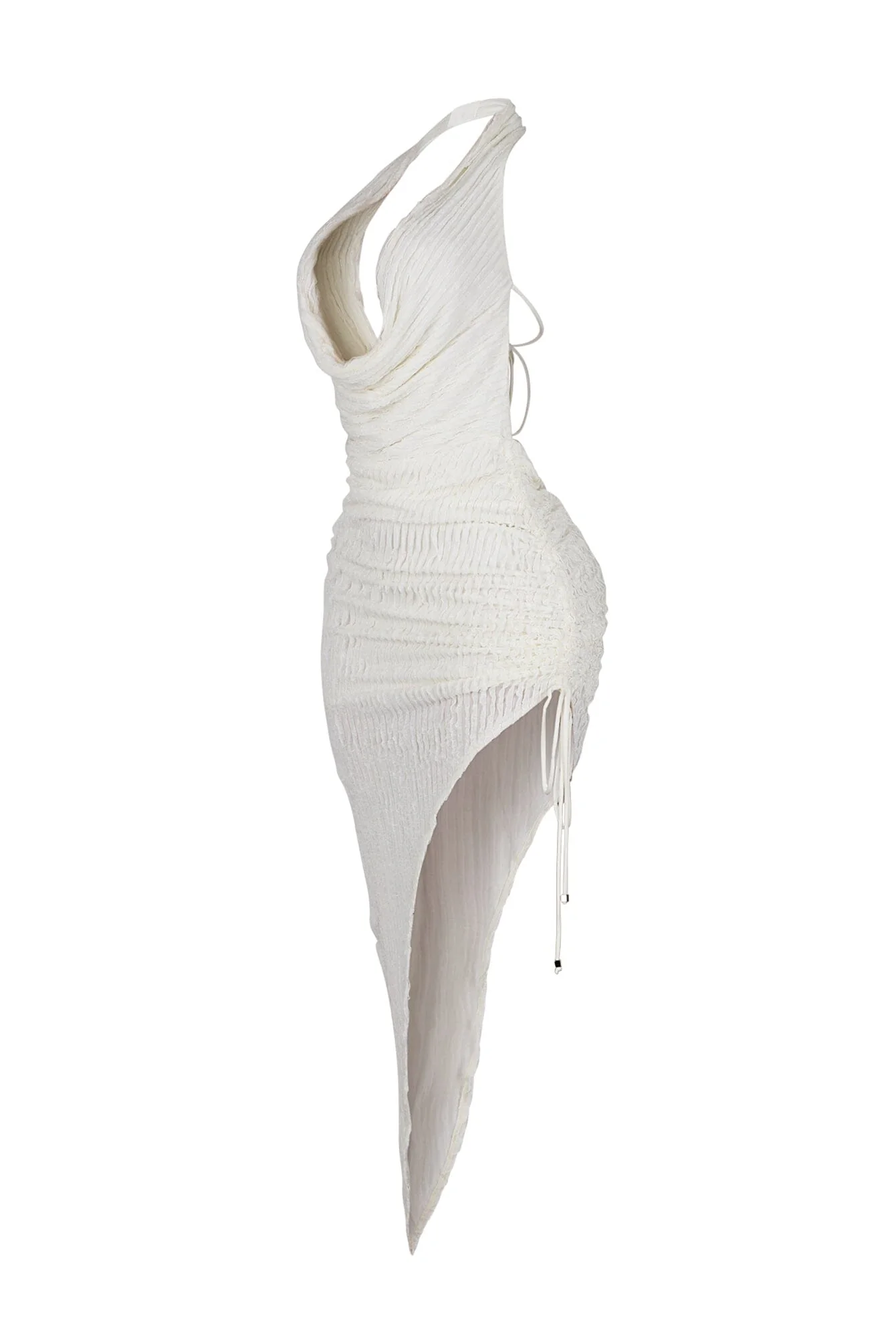 Seraphine Ruffle Cowl Neck Maxi Dress - Image 8
