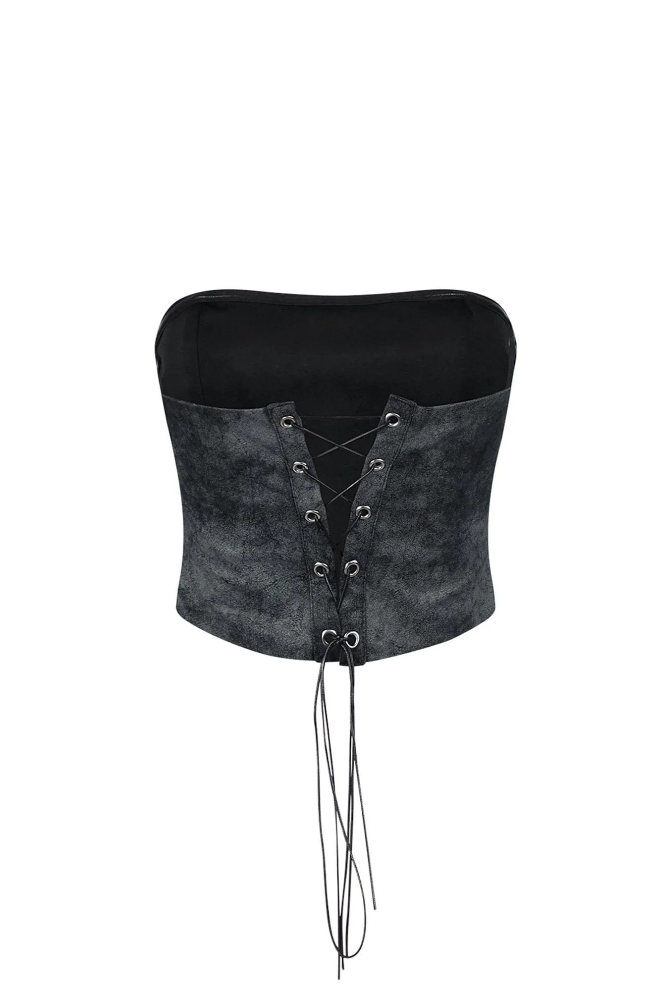 Set The Tone PU Western Corset Top - Image 5