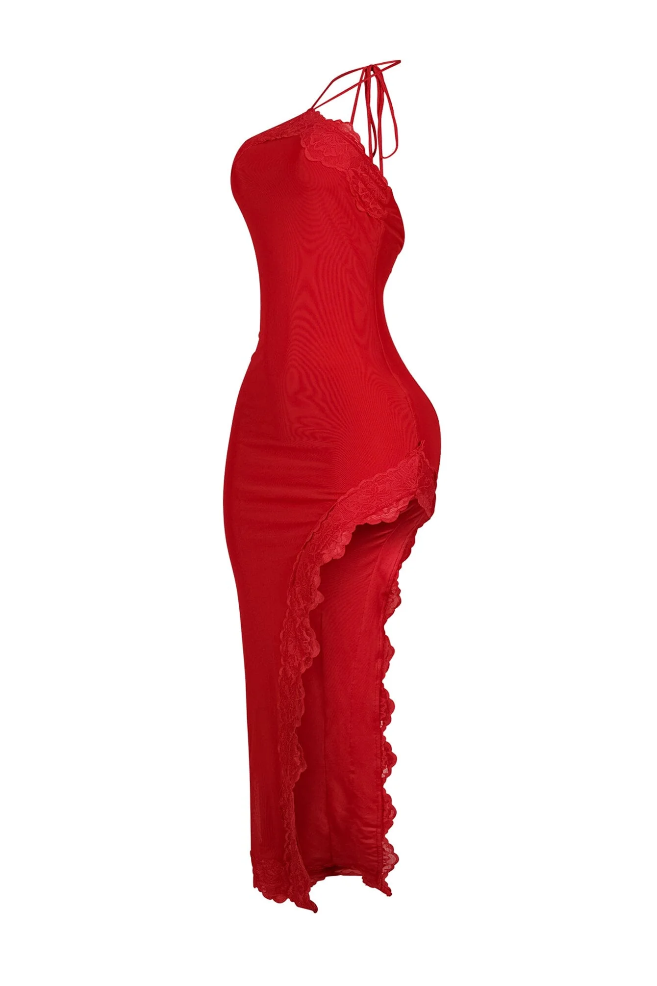 Shae Lace Halter Slit Maxi Dress - Image 8