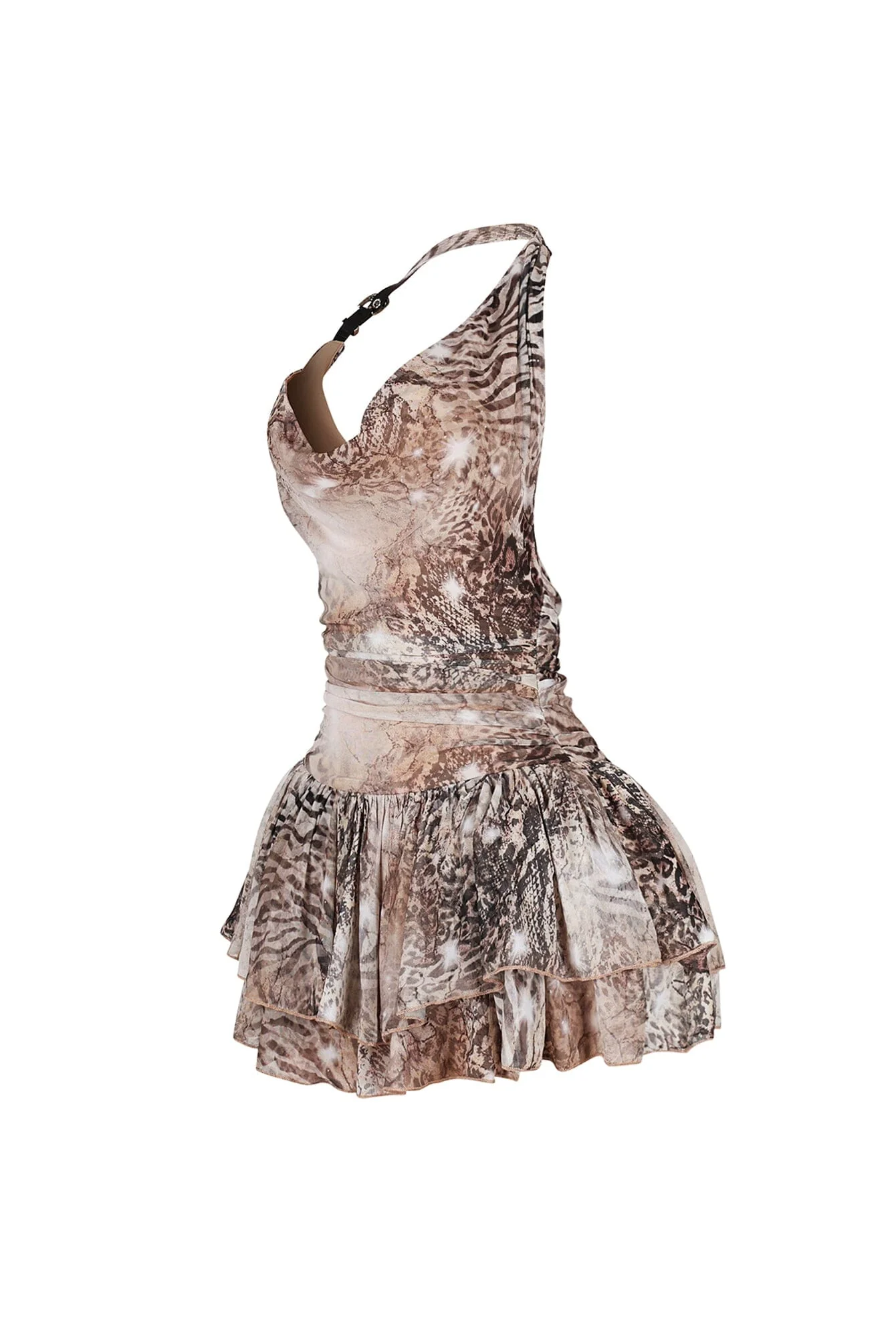 Shane Animal Print Mini Dress - Image 7