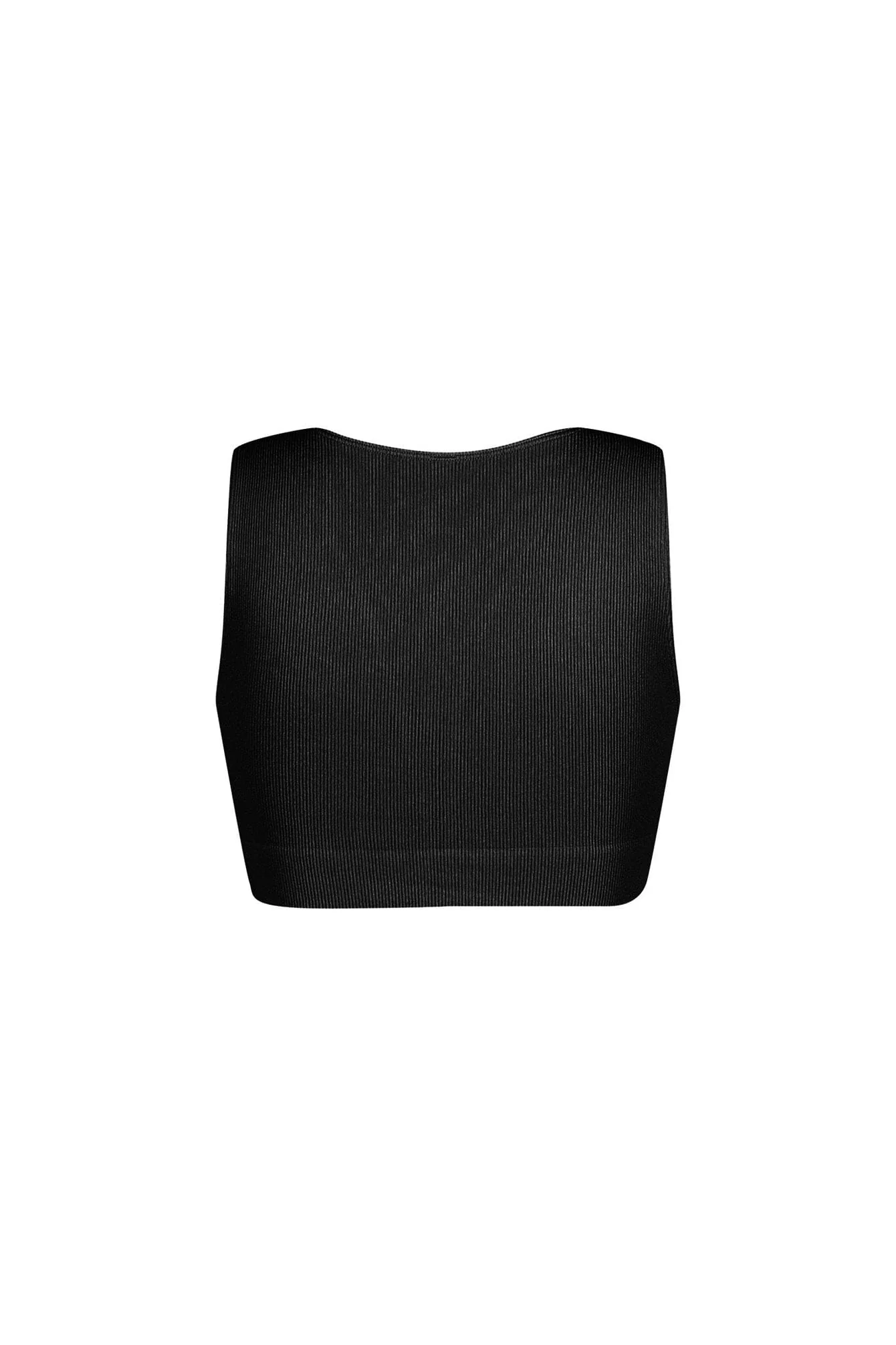 Silva Ribbed V Neck Clasp Top - Image 14