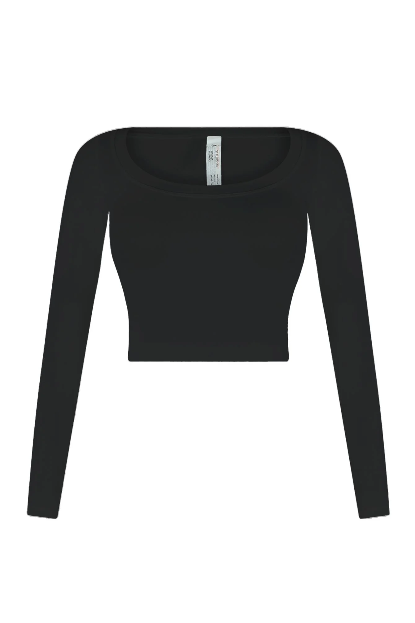 Soft Smooth Long Sleeve Crop Top - Image 5
