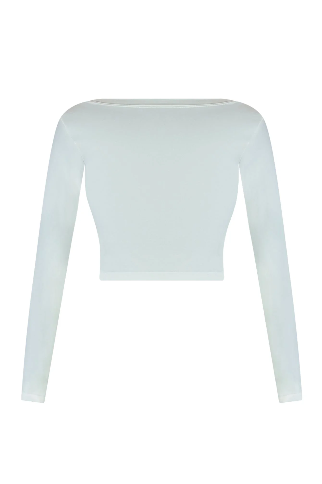 Soft Smooth Long Sleeve Crop Top - Image 6