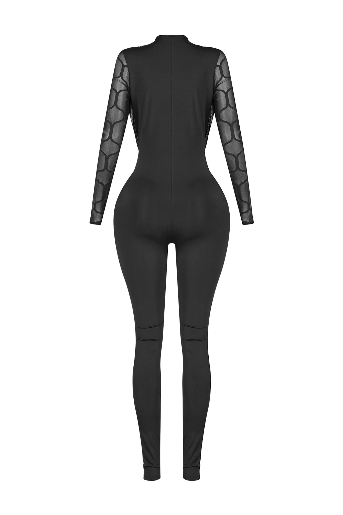 Soraya Mesh Cowl Neck Jumpsuit - Image 5