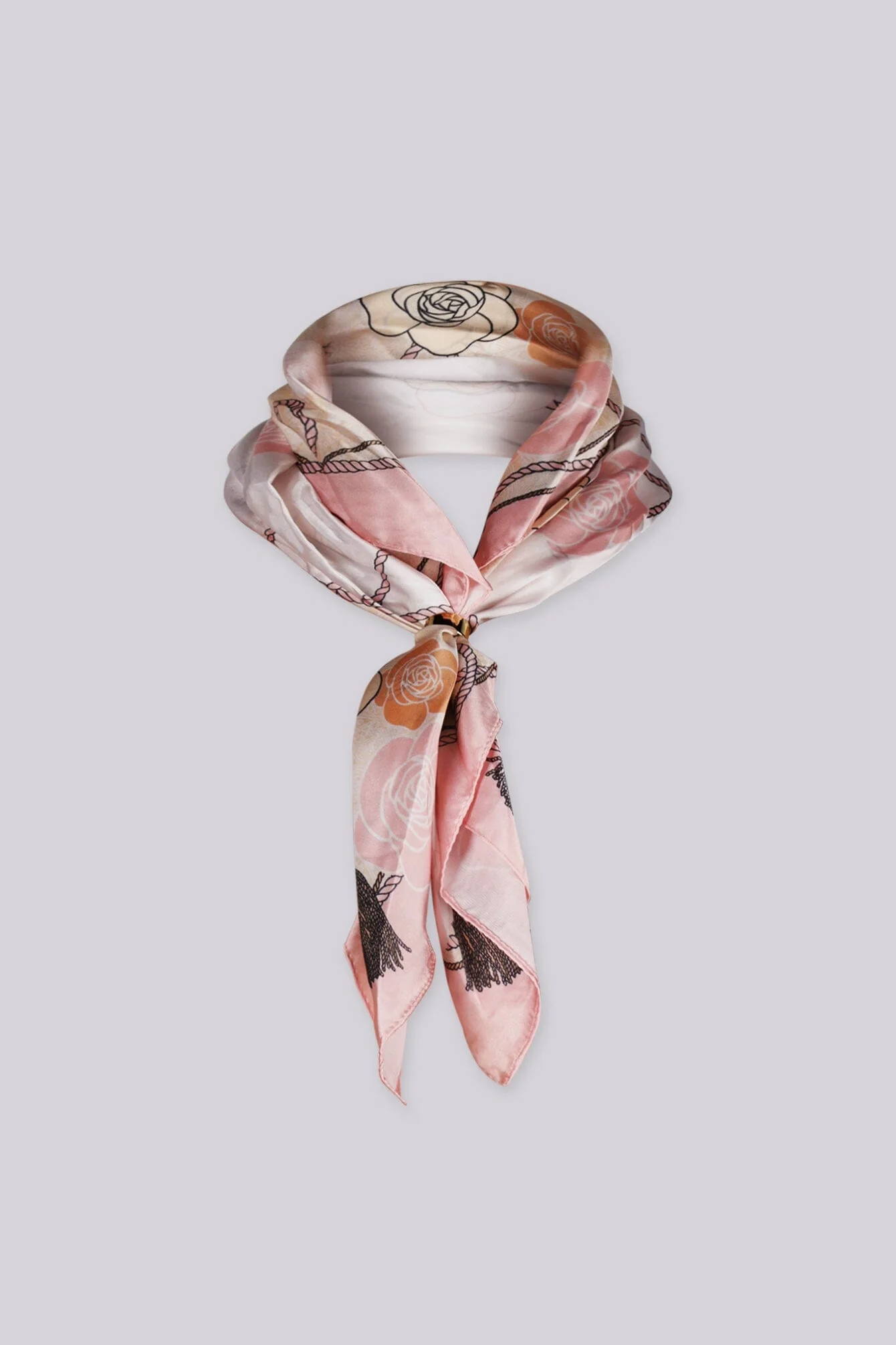 St. Tropez Multiwear Detachable Ring Scarf - Image 6