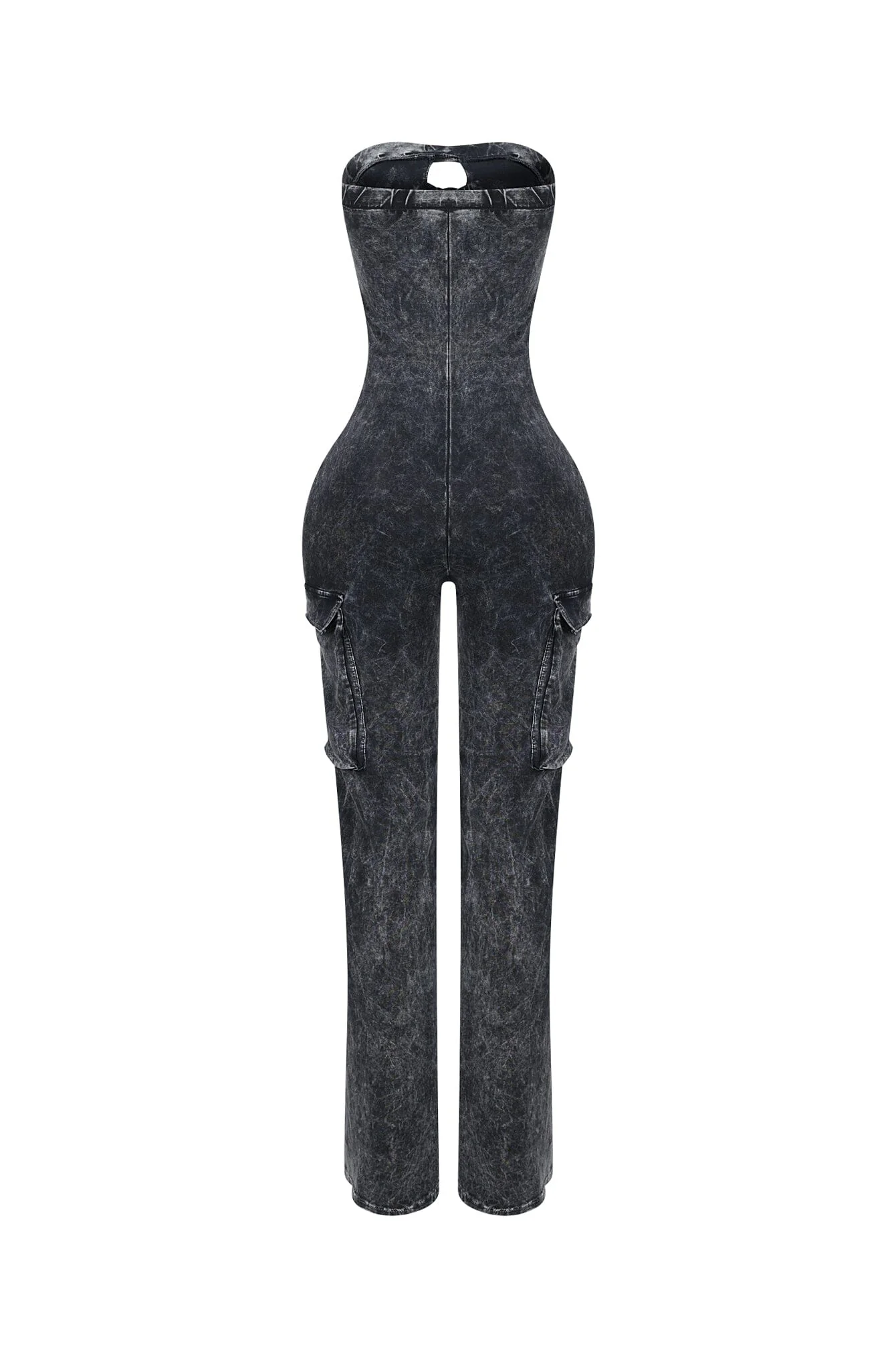 Stonewave Mineral Washed Cotton Tube Jumpsuit - Image 5