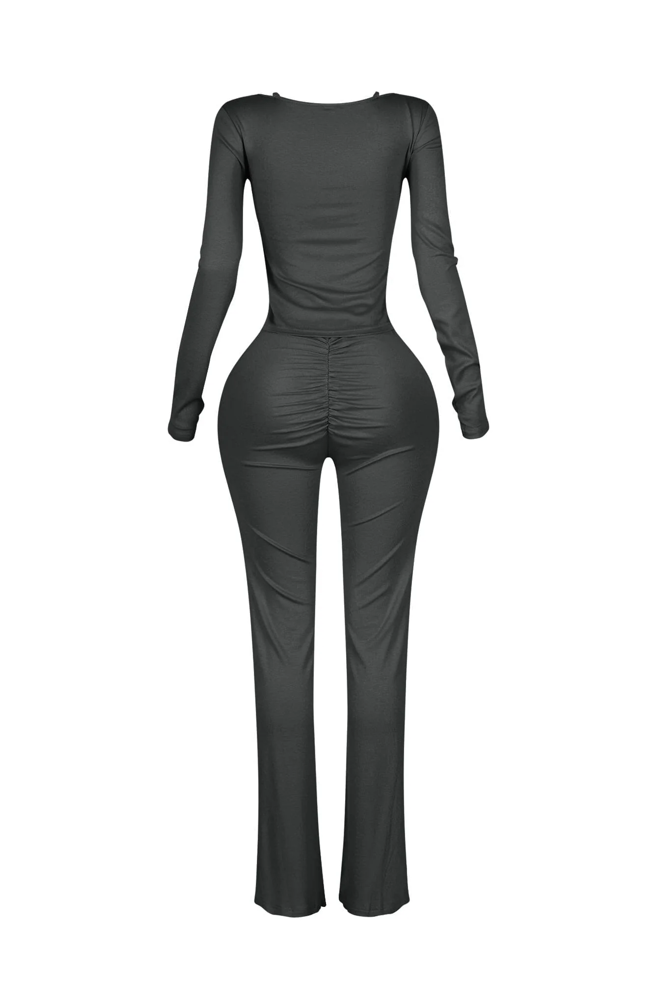 Sunday Drape Soft Henley Top & Pants SET - Image 10
