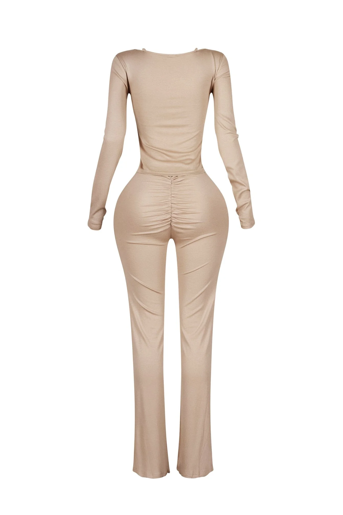 Sunday Drape Soft Henley Top & Pants SET - Image 13