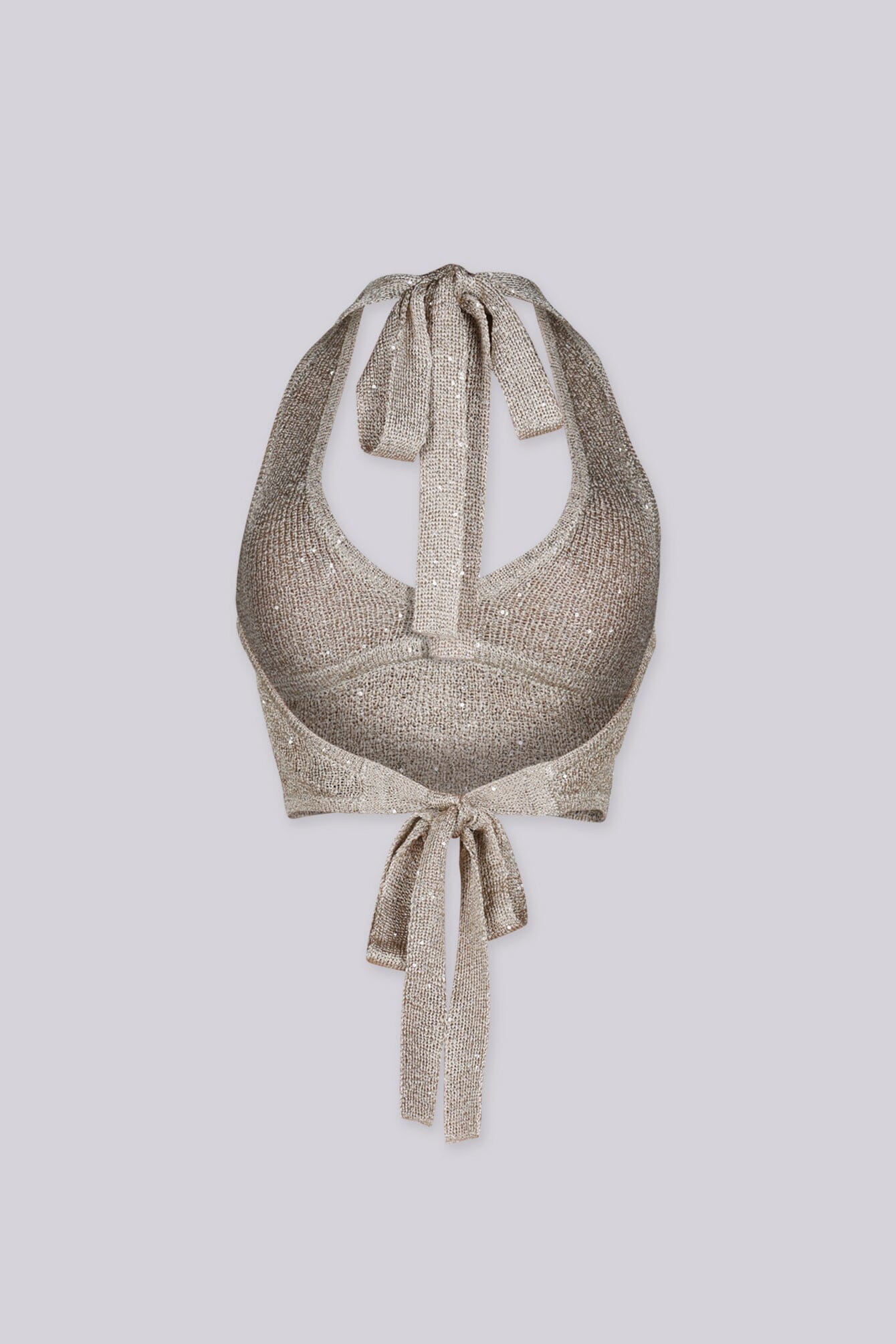 Sunflare Sequin Halter Top - Image 7