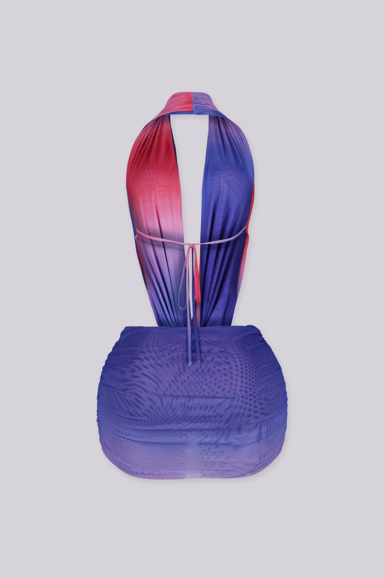 Sunset Ombre Cut Out Mini Dress - Image 5