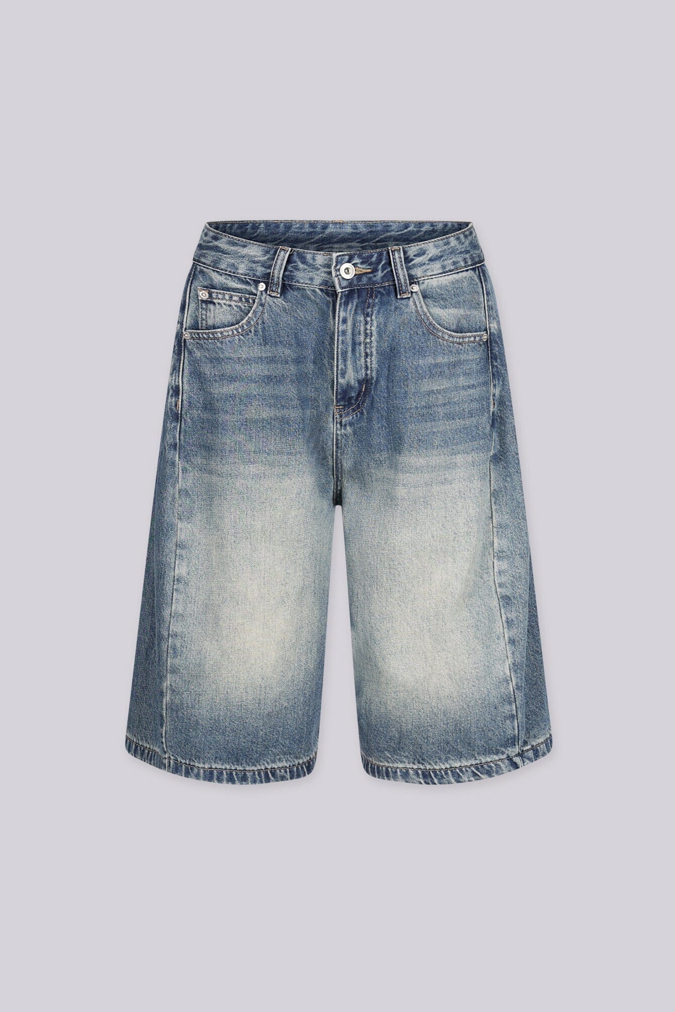 Swing Day Denim Bermuda Shorts