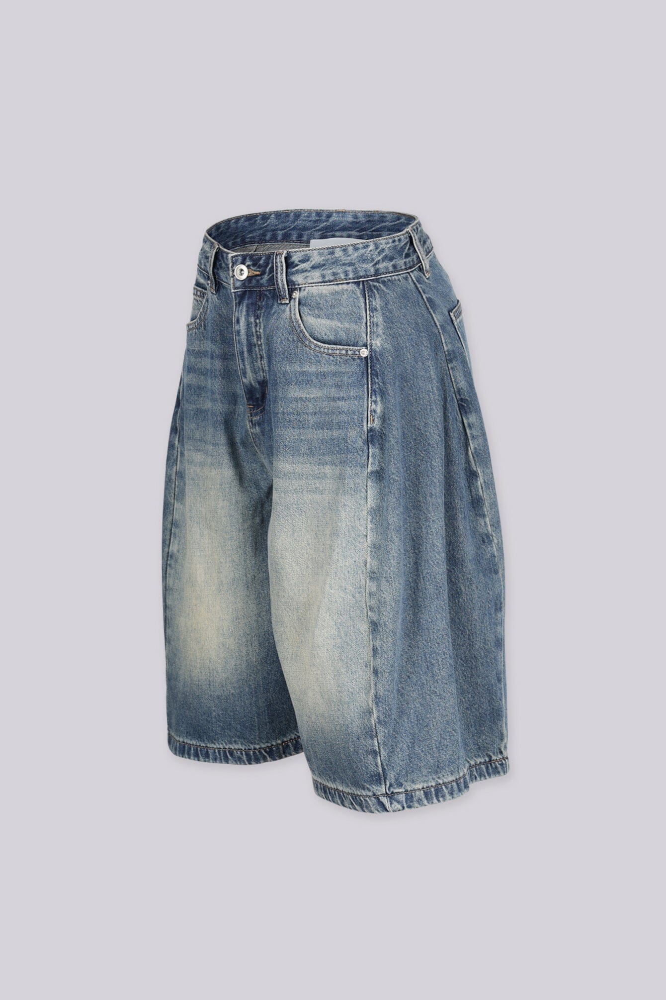 Swing Day Denim Bermuda Shorts - Image 2