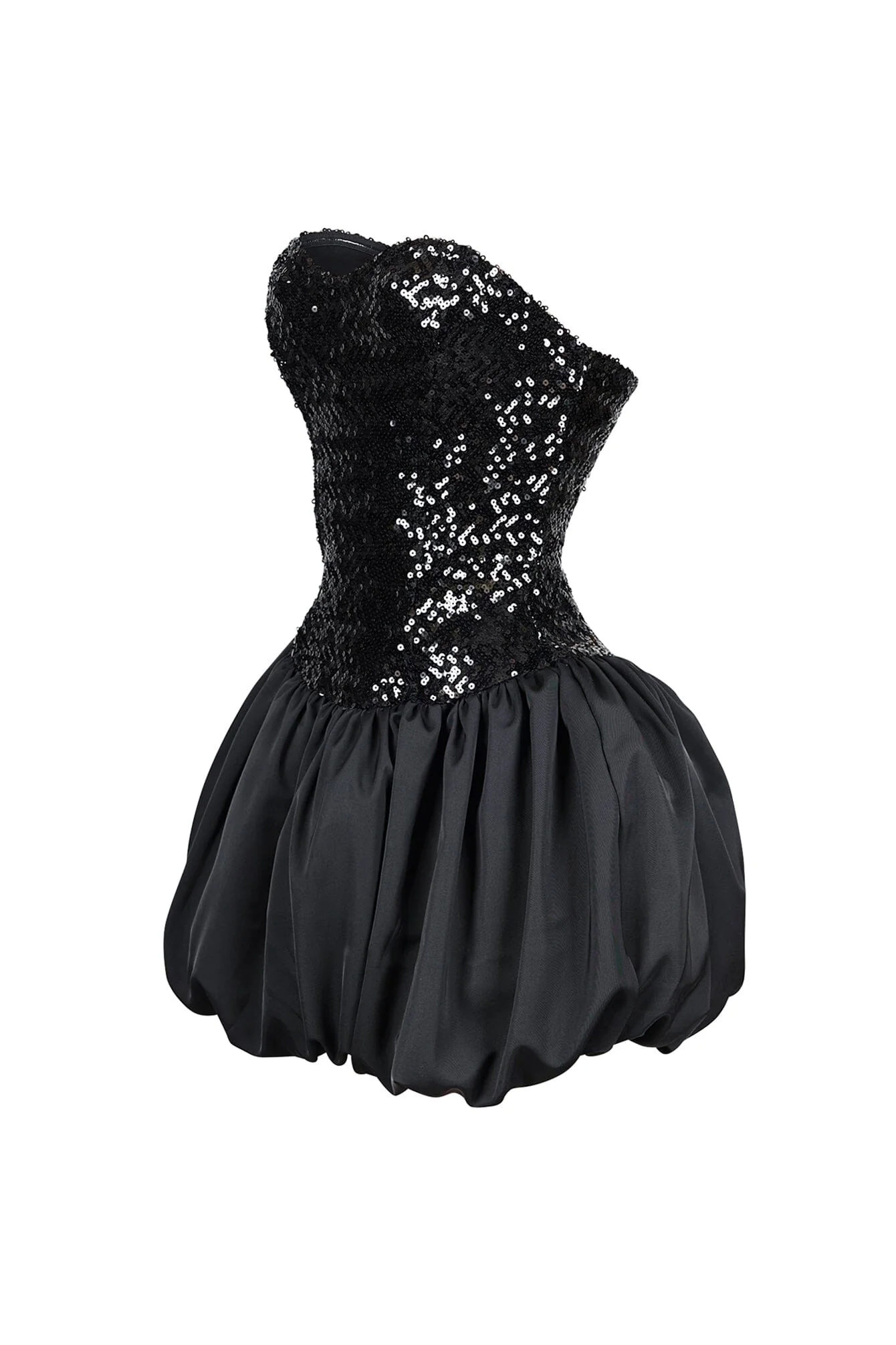 Tayler Tube Sequin Bubble Mini Dress - Image 4