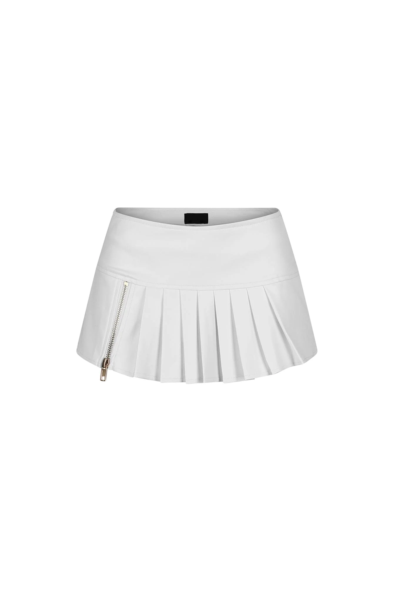 Teasette Faux Leather Micro Skirt - Image 8