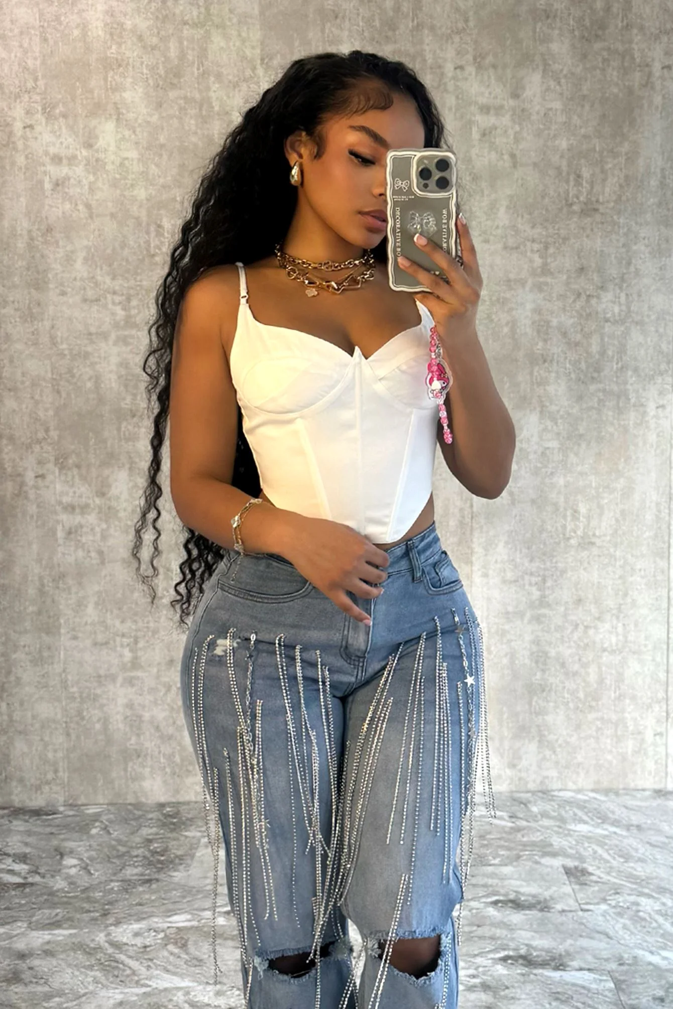 Telling Secrets Satin Corset Top