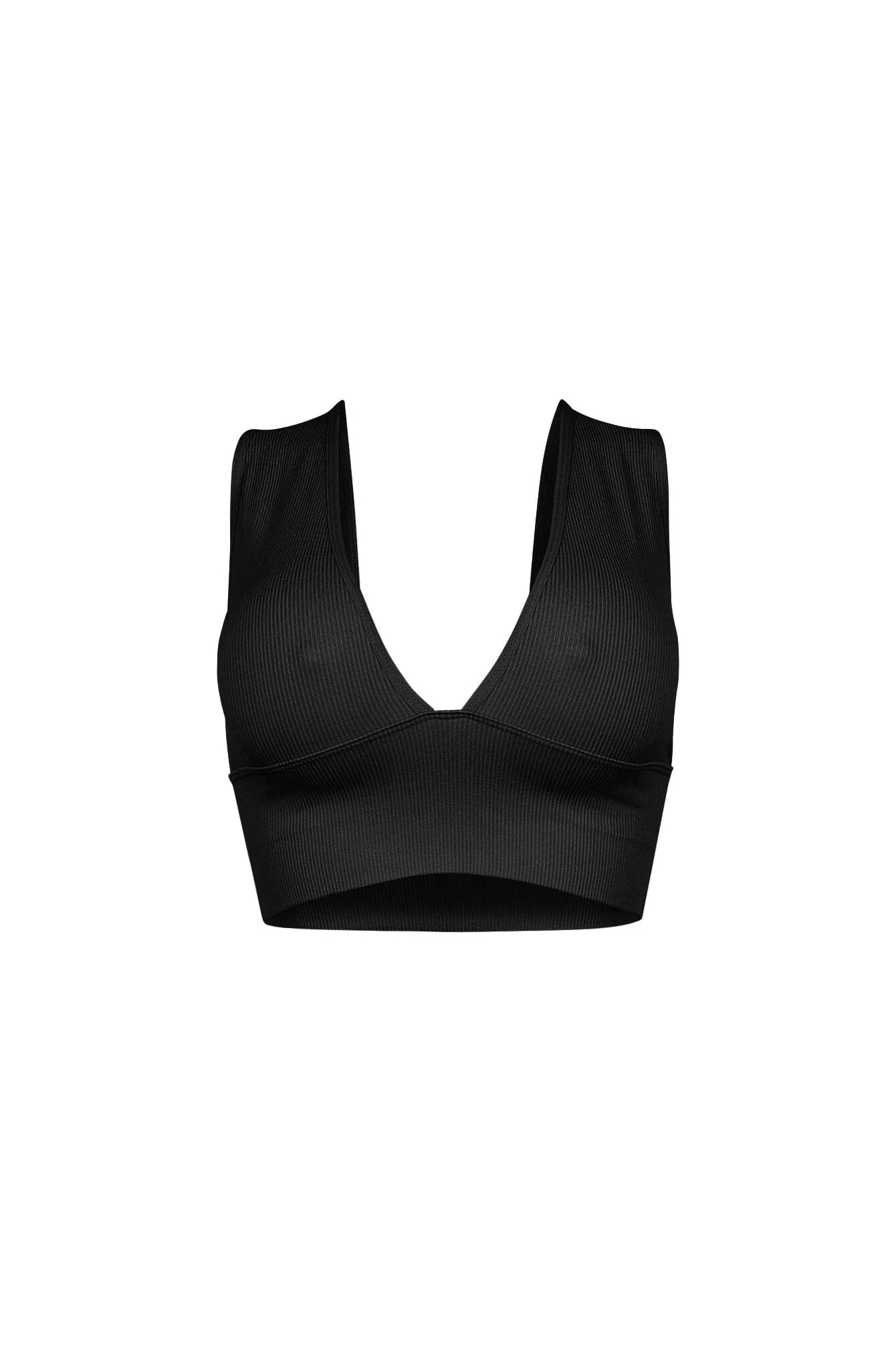 The Baby Ribbed Deep V-Neck Top - Image 12