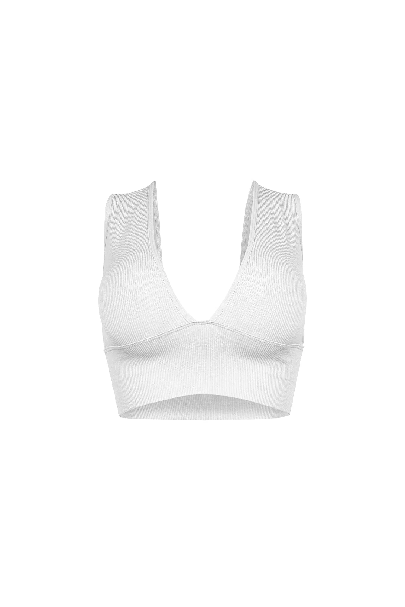 The Baby Ribbed Deep V-Neck Top - Image 16