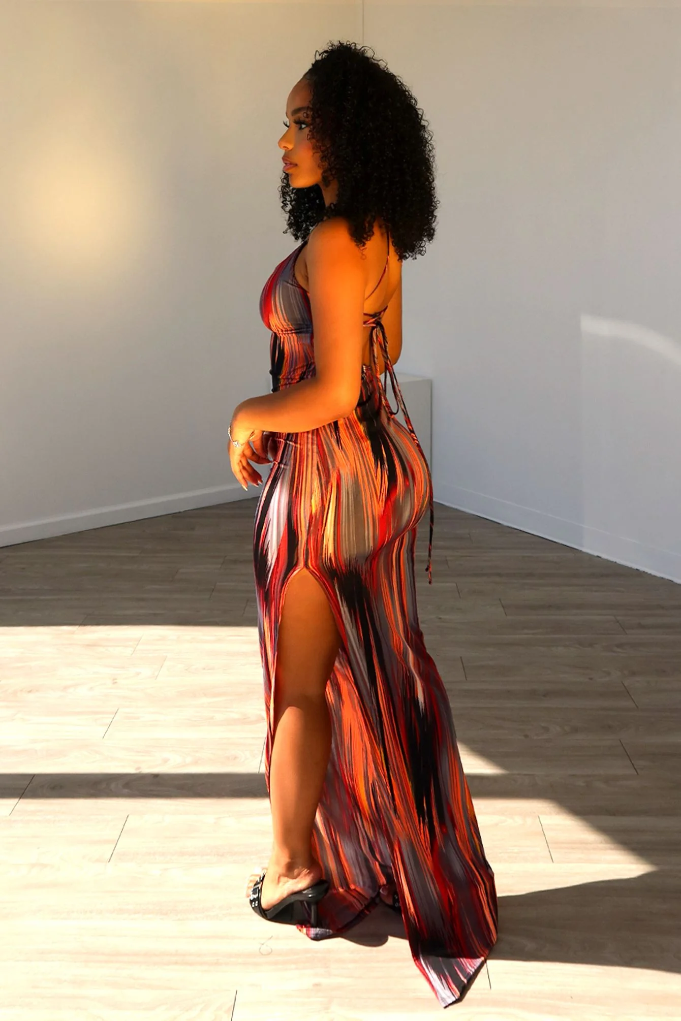 This Energy Print Maxi Dress - Image 2