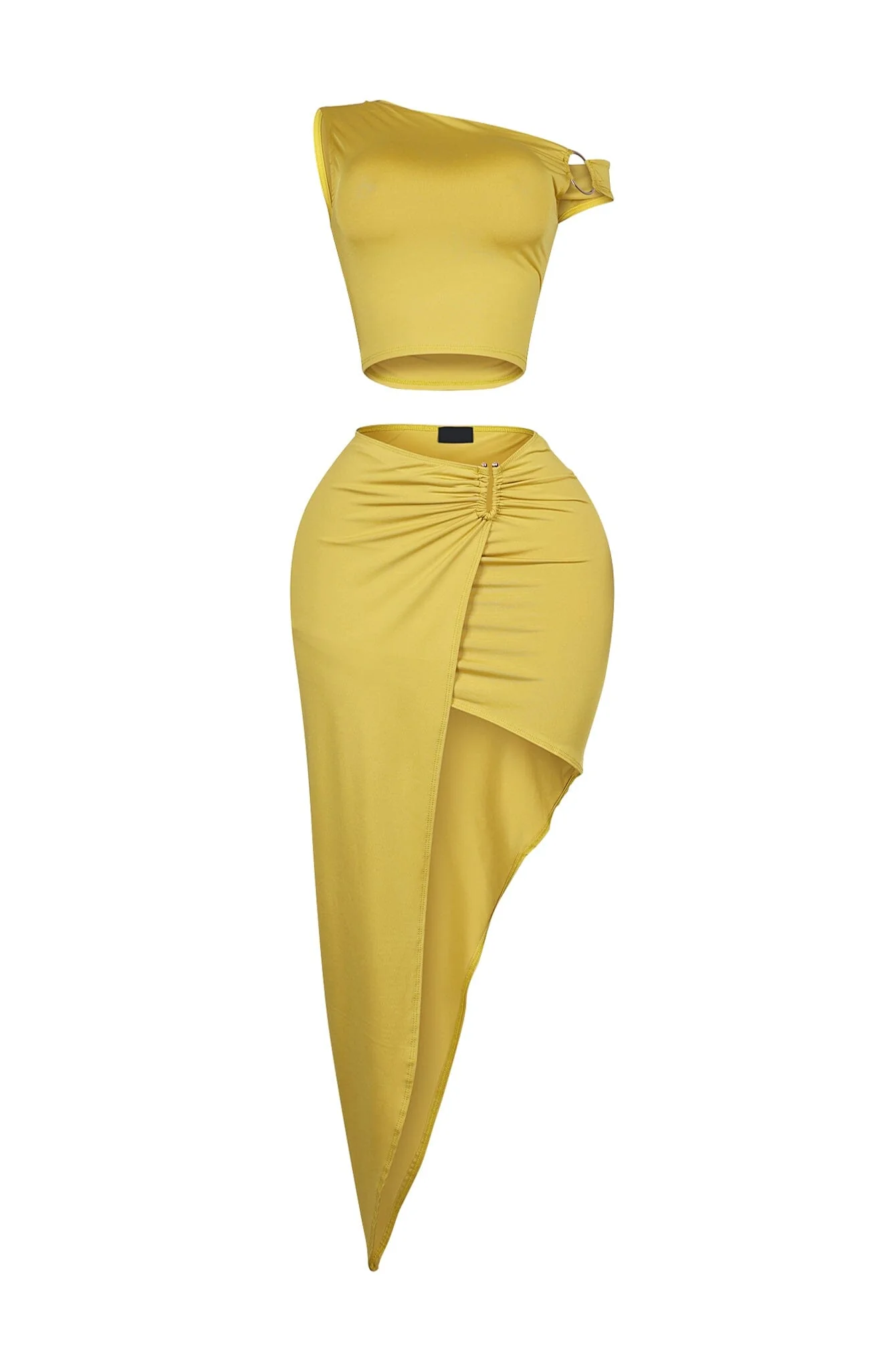 Tiernan Gold Ring Top & Skirt SET - Image 6