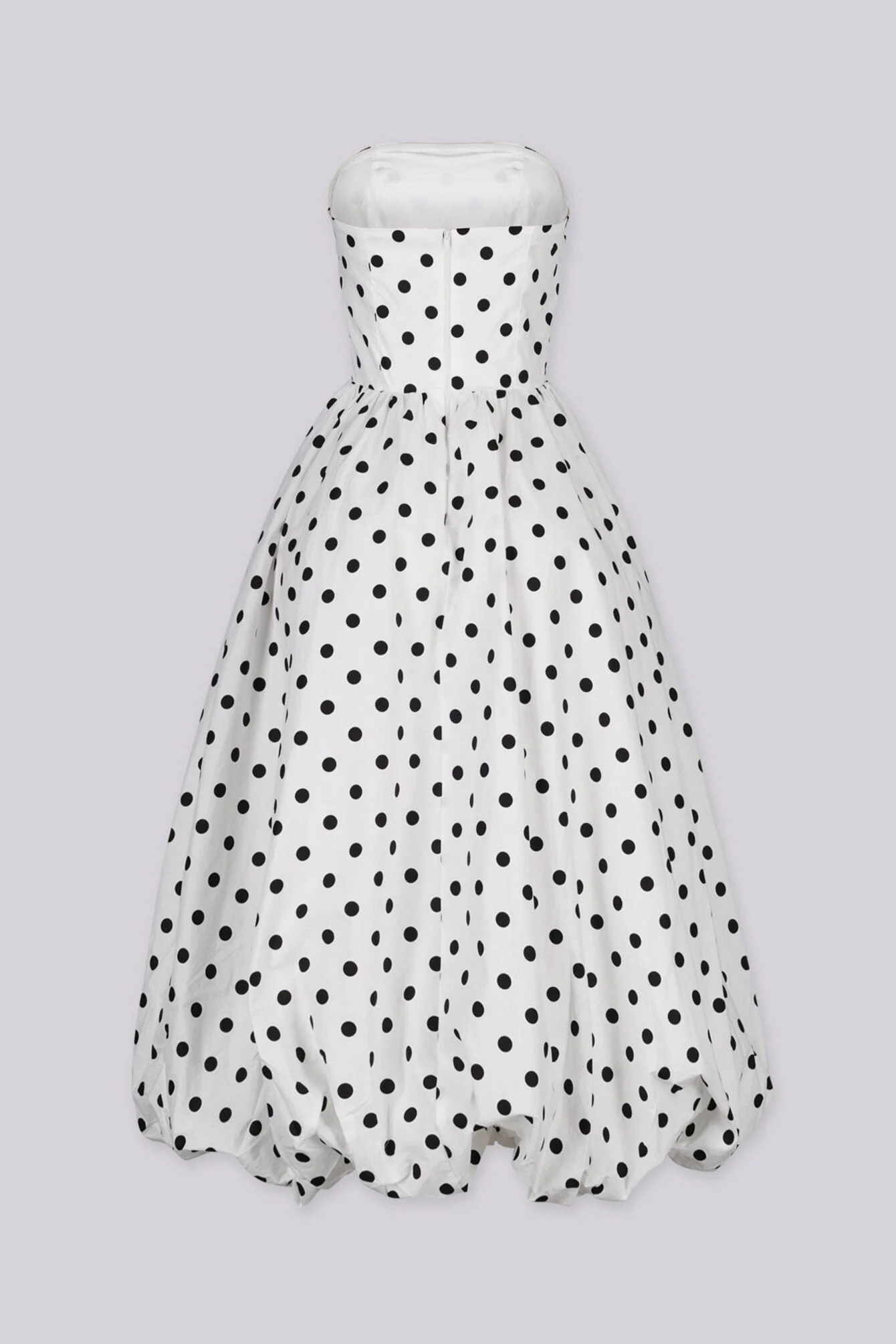 Timeless Polkadot Midi Dress - Image 5