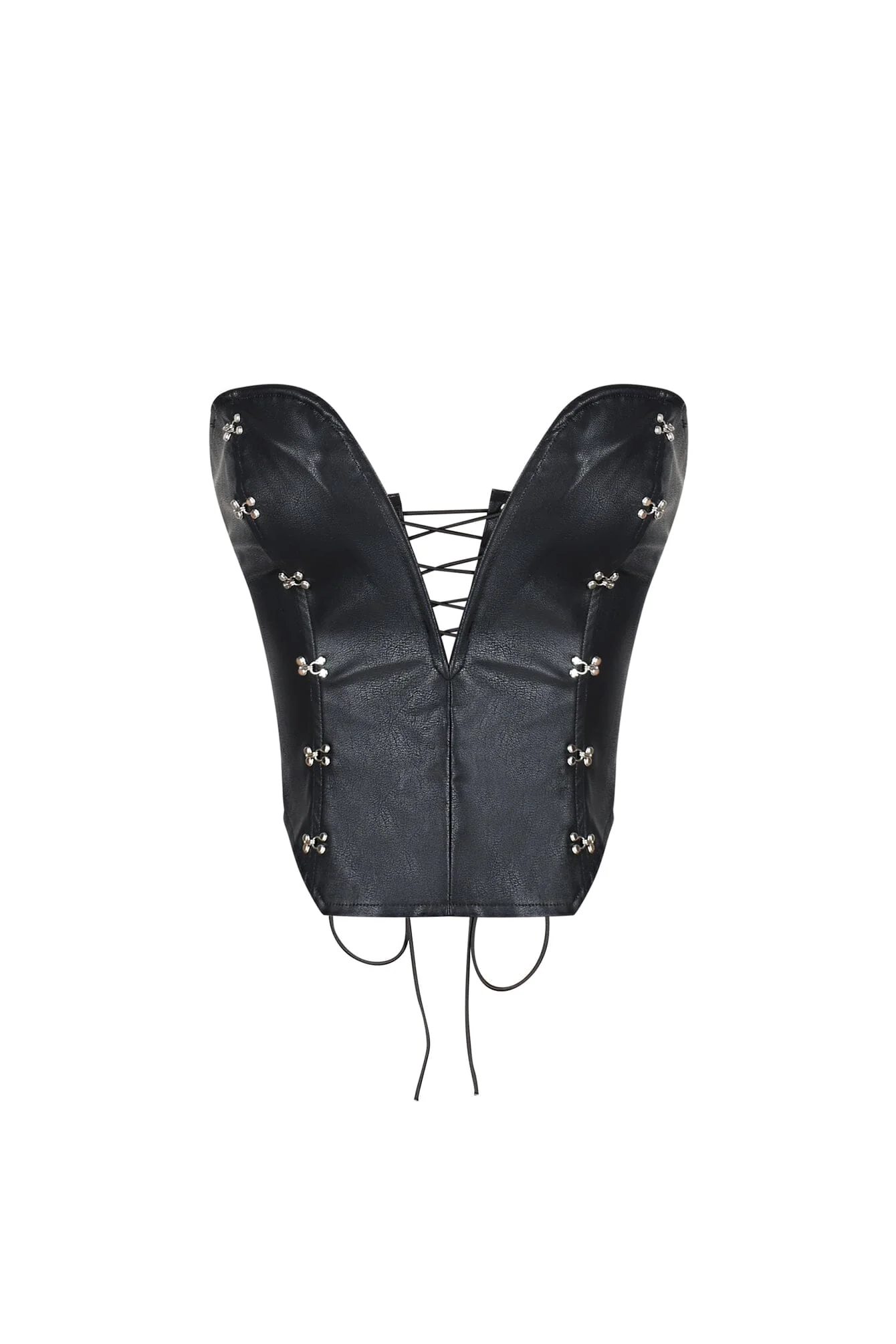 Trigger PU Wired Corset Top - Image 3