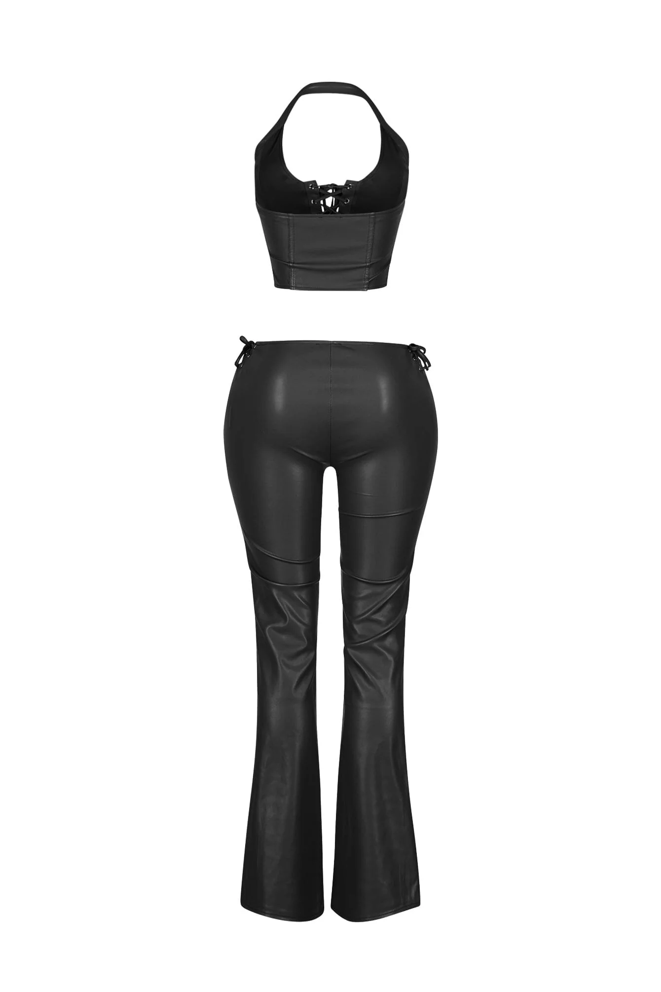 Vegas Vice PU Halter Top & Pants SET - Image 9