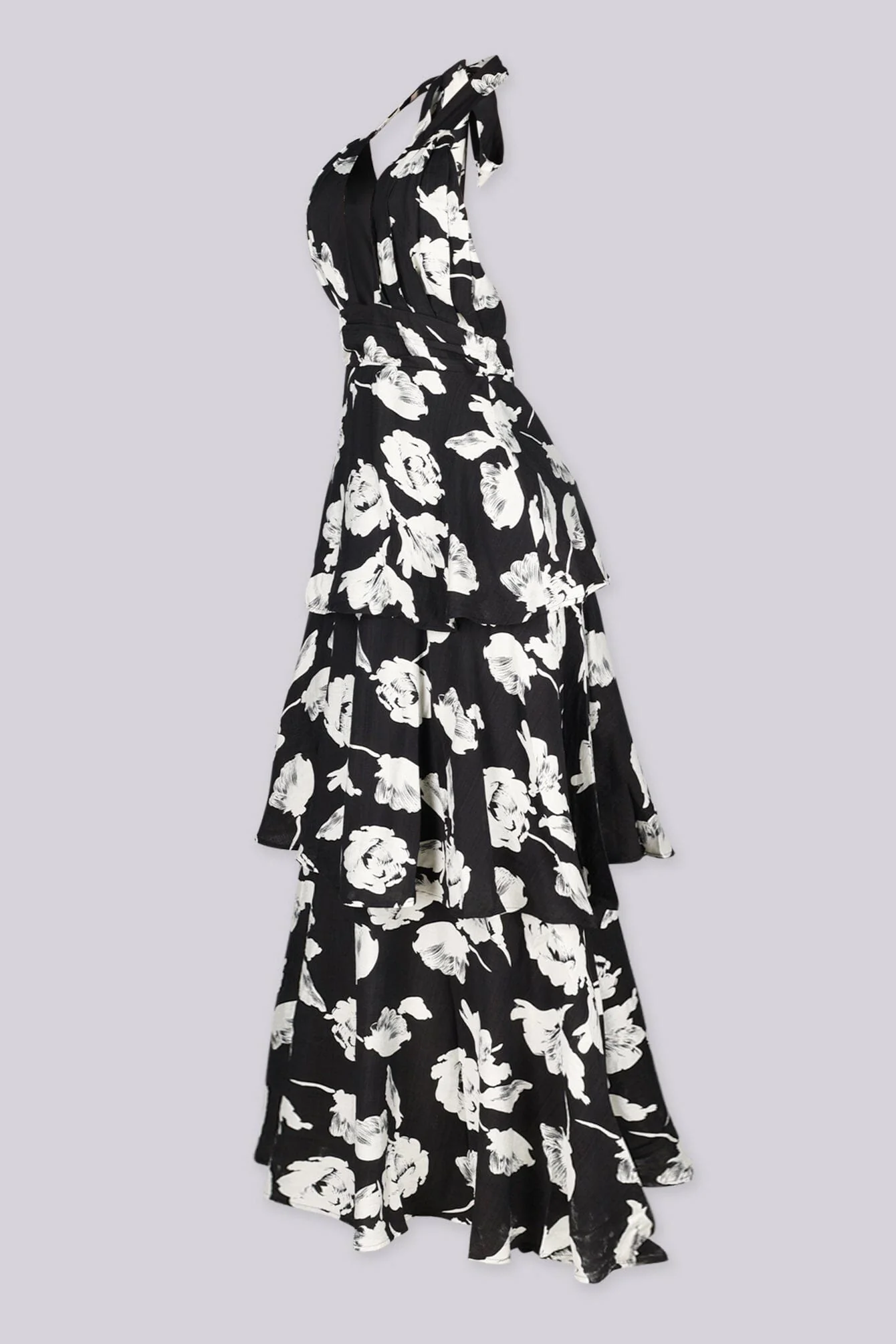 Vela Floral Tiered Maxi Dress - Image 5