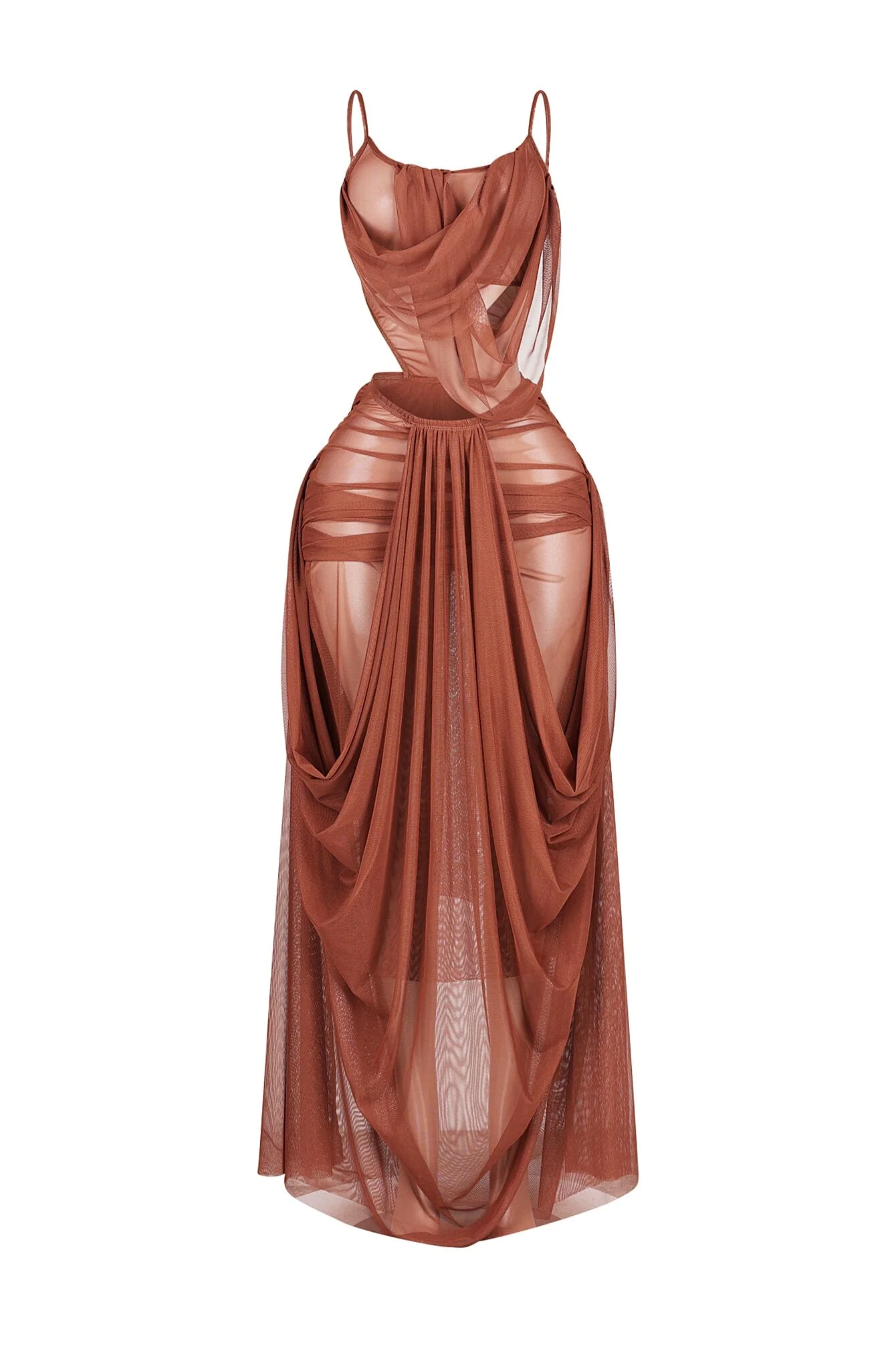 Vespera Mesh Tank Maxi Dress - Image 3