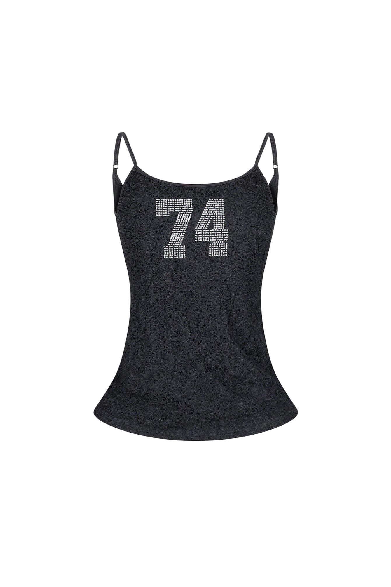 Vionna Rhinestone Graphic Tank Top - Image 3