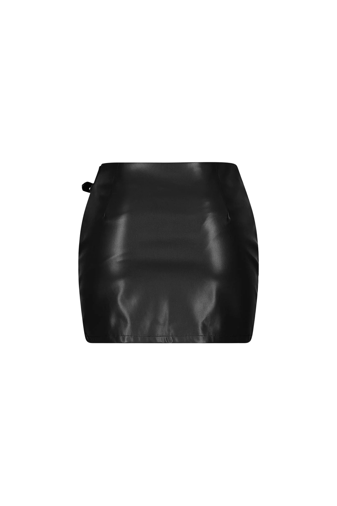 Wanted Faux Leather Mini Skirt - Image 5