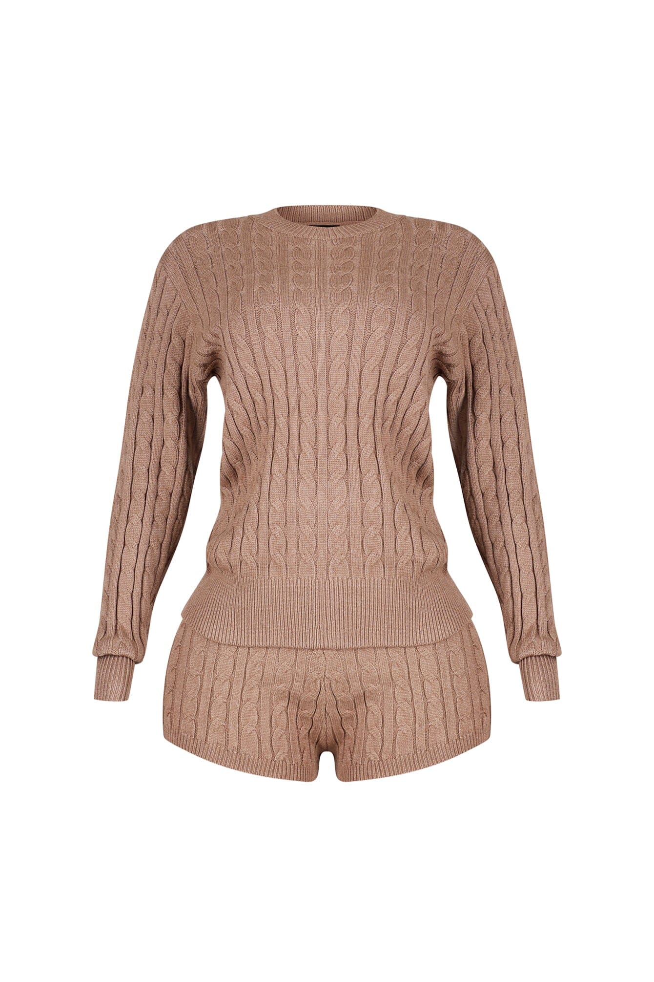 Warm Whisper Sweater Top & Shorts SET - Image 5