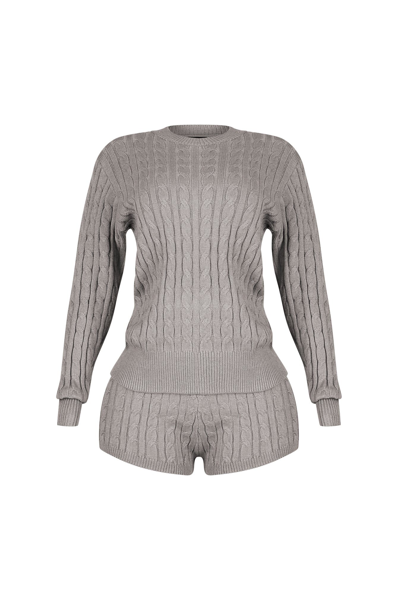 Warm Whisper Sweater Top & Shorts SET - Image 6