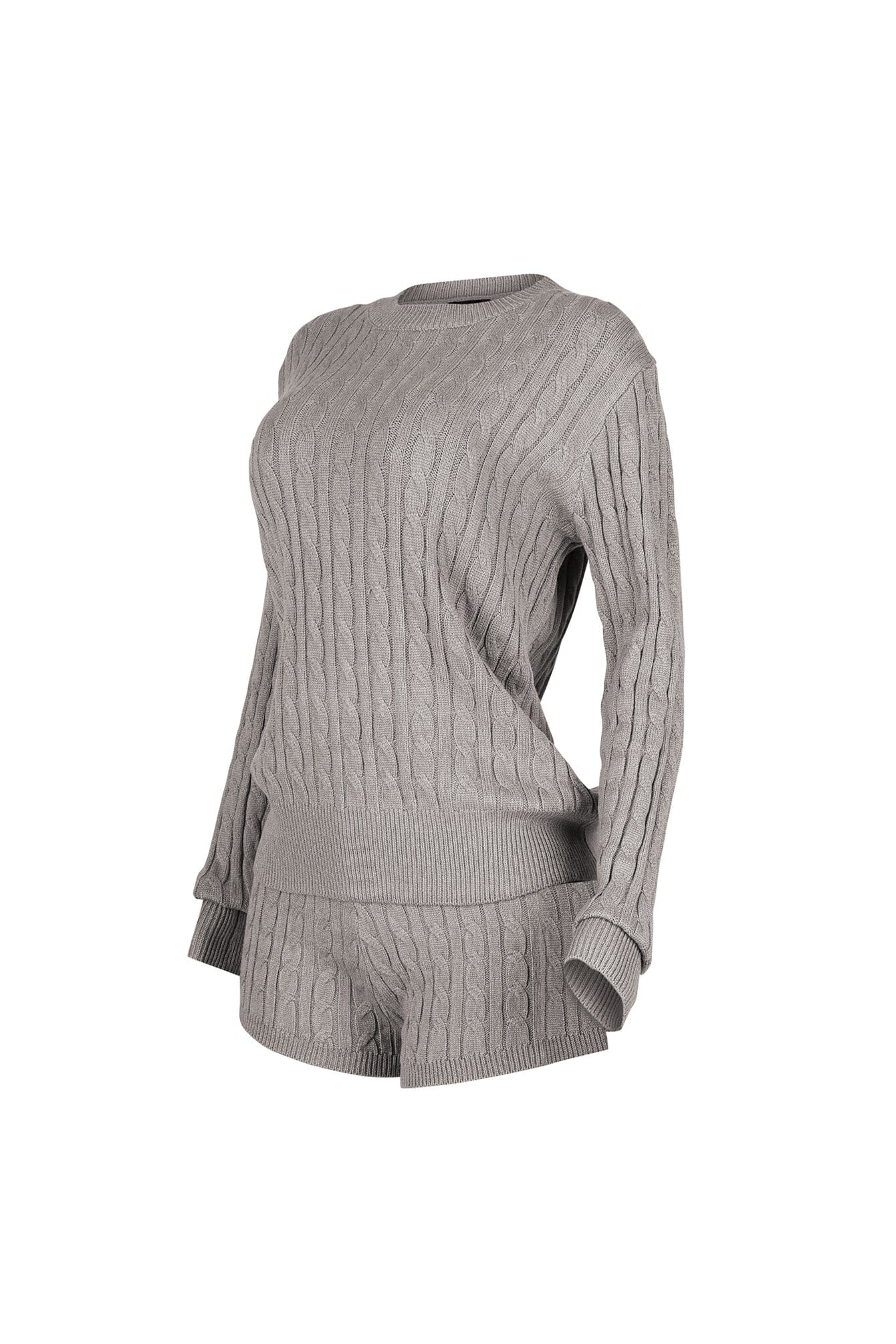 Warm Whisper Sweater Top & Shorts SET - Image 7
