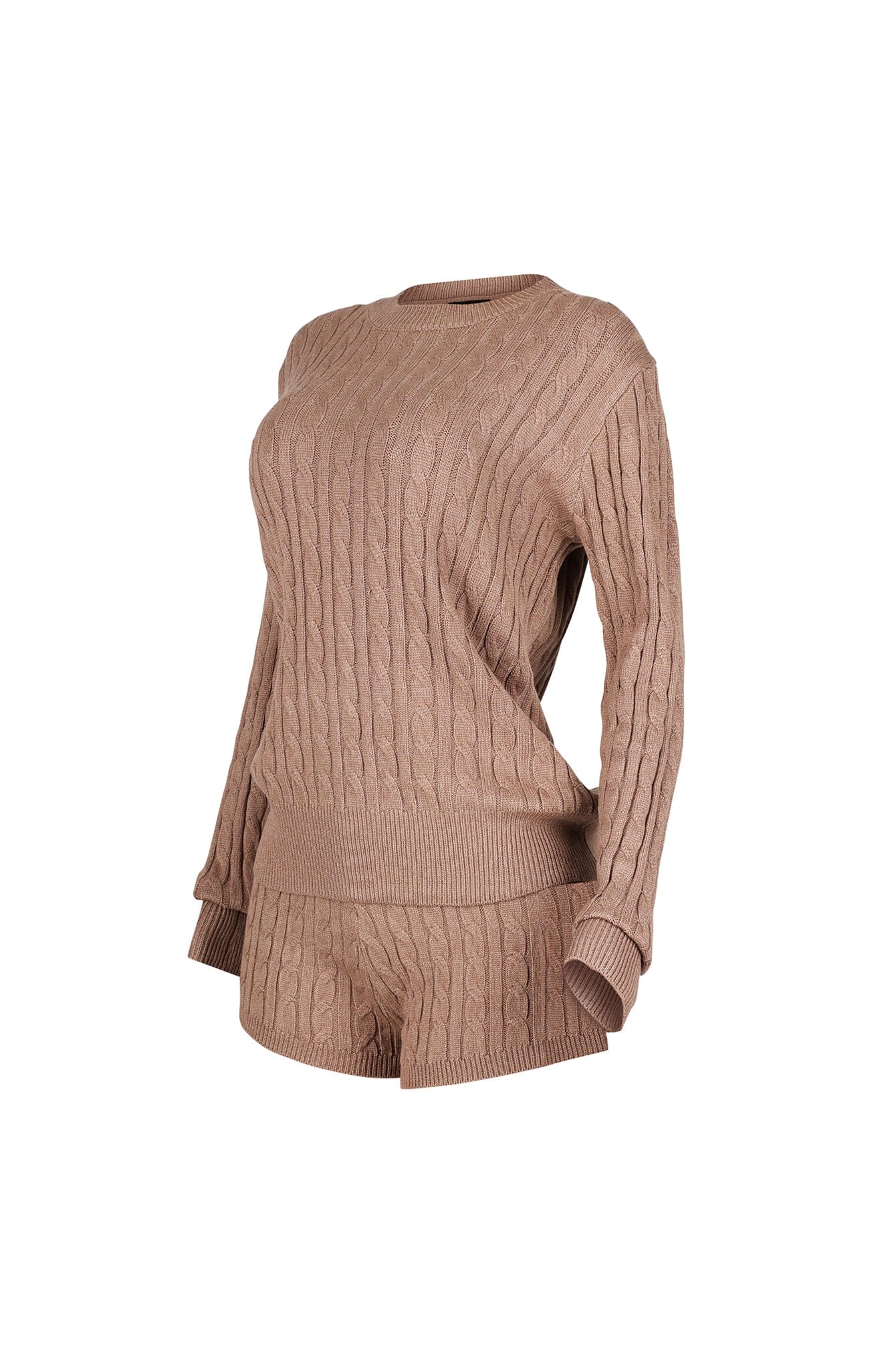 Warm Whisper Sweater Top & Shorts SET - Image 8